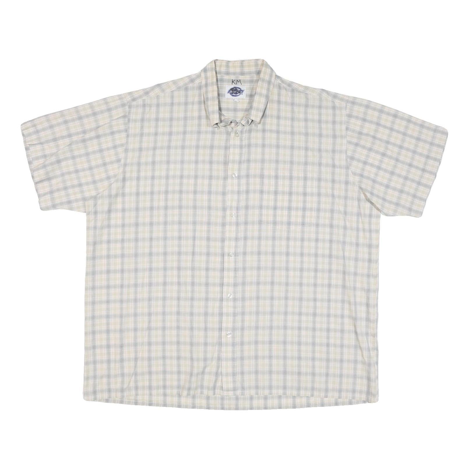 Buy DICKIES Mens Beige Check Shirt 2XL Short Sleeve Cotton Blend Workwear Refurbished - $35.09 DICKIES Mens Beige Check Shirt 2XL Short Sleeve Cotton Blend Workwear Refurbished - N/A refurbished available on Cerqular