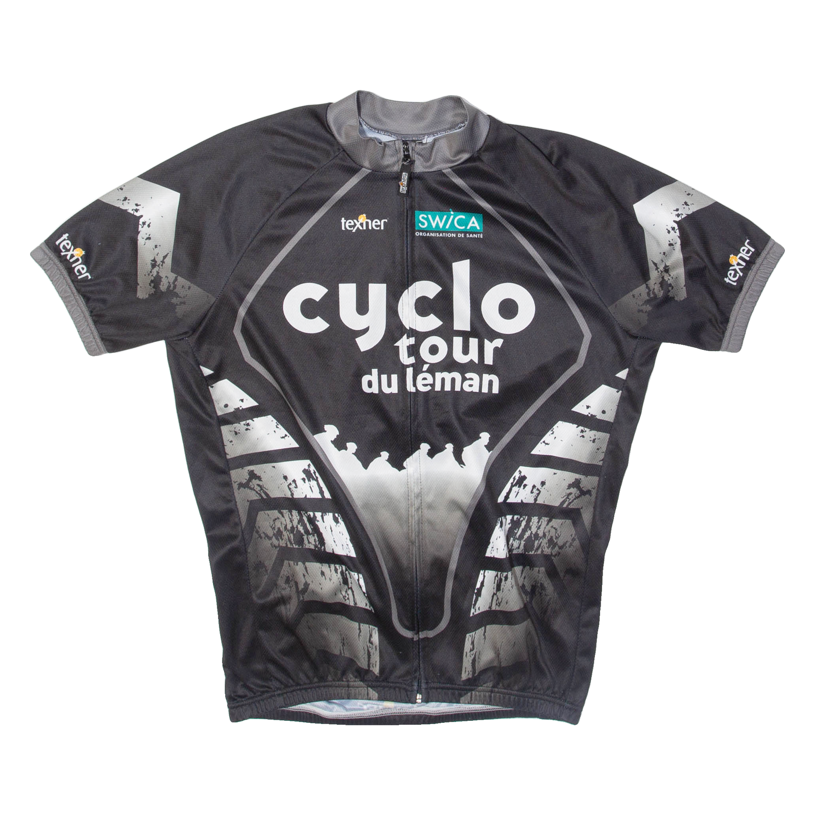 CYCLO TOUR Full Zip Cycling Mens Jersey Black M Refurbished - N/A refurbished available on Cerqular