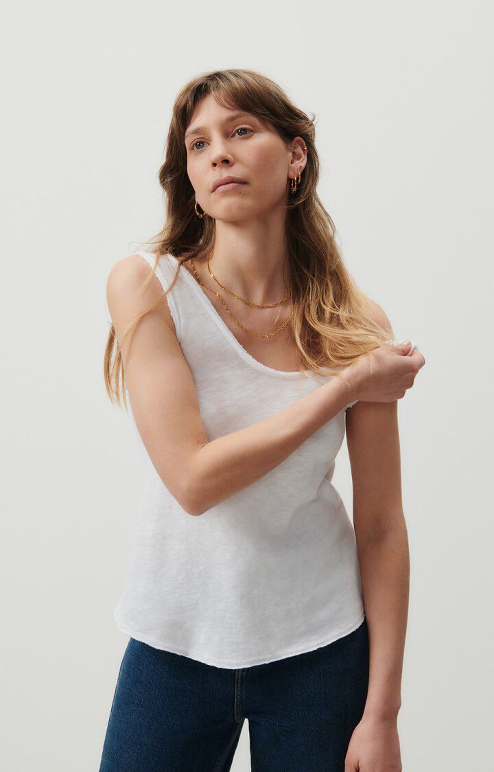 Tank Son29g Blanc | Color: BLANC | Size: S Refurbished - Rue Madame is a known brand, and the standardized name is " refurbished available on Cerqular