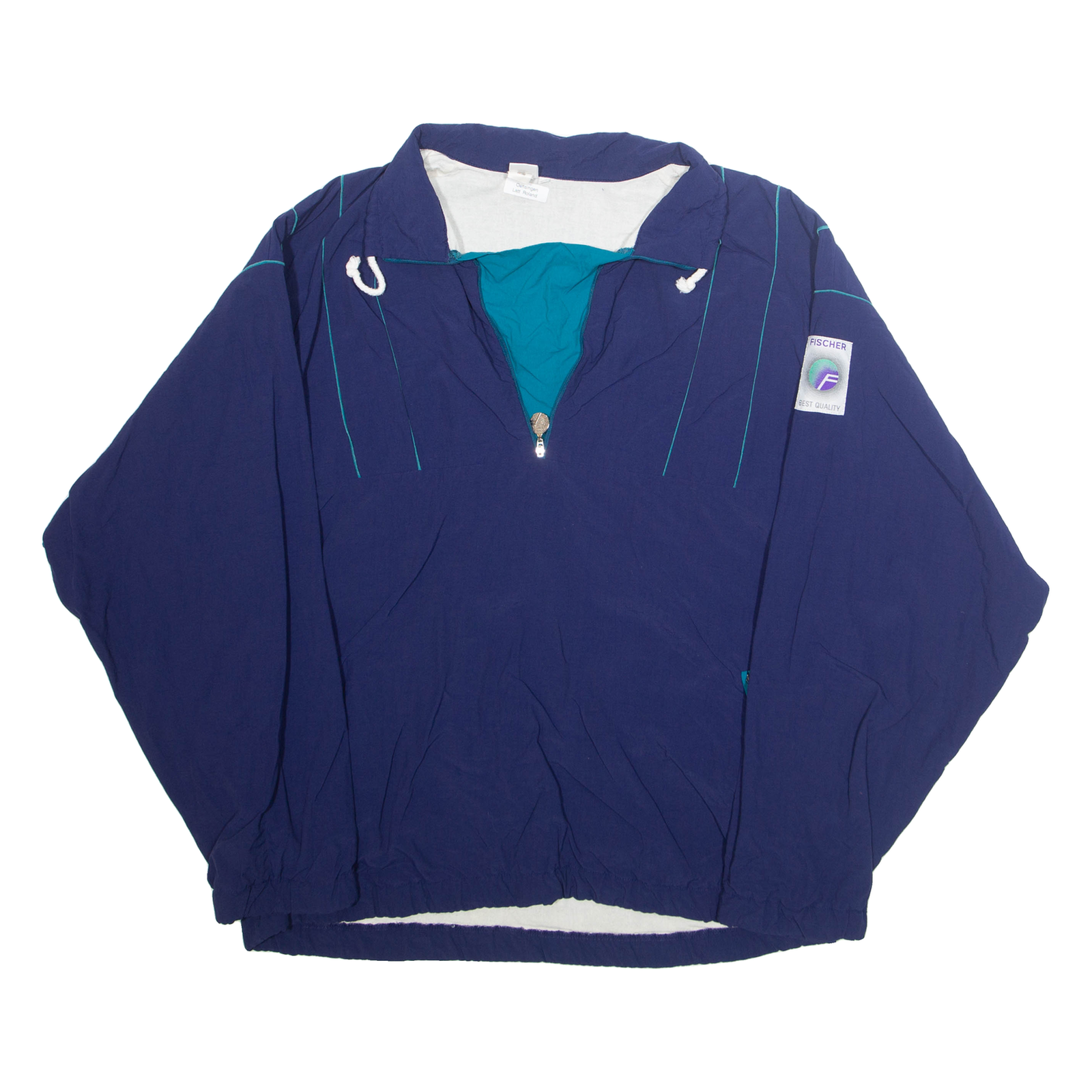 EIN FISCHER MODELL Mens Pullover Jacket Blue XL Refurbished - N/A refurbished available on Cerqular