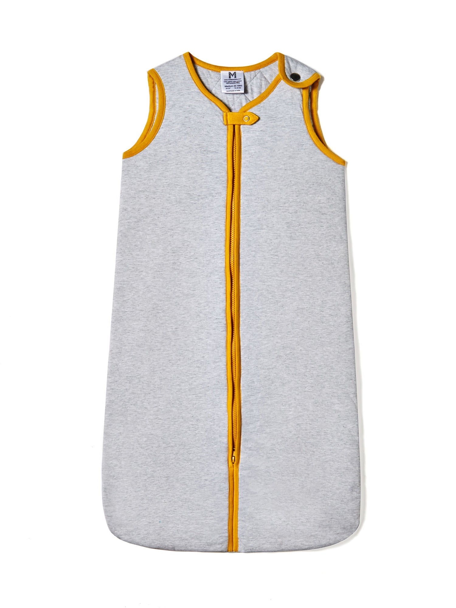 TOG 2.2 (Quilted) - Erawan Grey Wearable Baby Sleep Sack | Size: Medium Refurbished - Malabar Baby refurbished available on Cerqular
