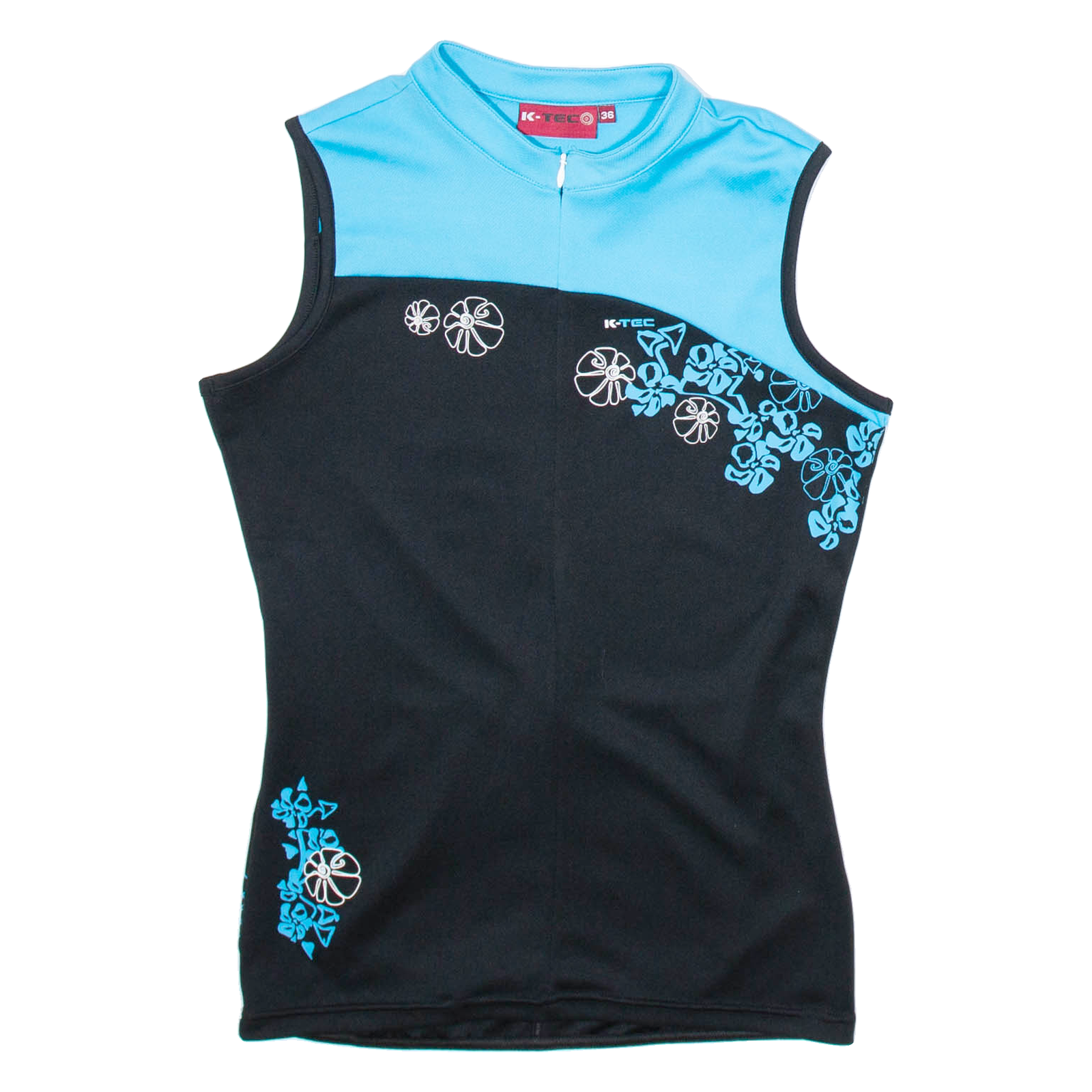 K-TEC Cycling Womens Jersey Black Sleeveless 1/4 Zip S Refurbished - N/A refurbished available on Cerqular
