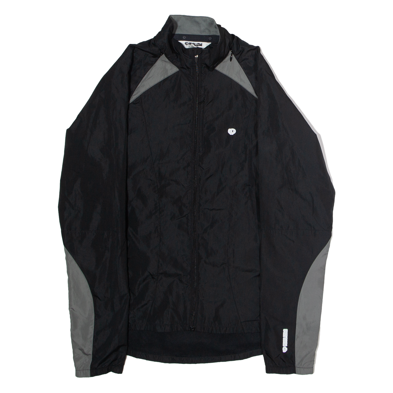 PEARL IZUMI Womens Windbreaker Jacket Black Colourblock L Refurbished - N/A refurbished available on Cerqular