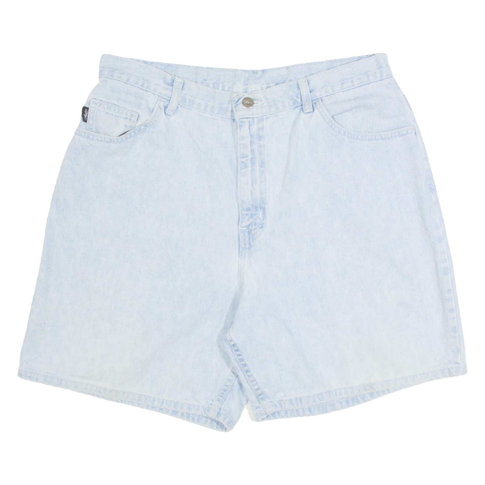 CHIC Womens Denim Shorts Blue 90s M W34 Refurbished - N/A refurbished available on Cerqular
