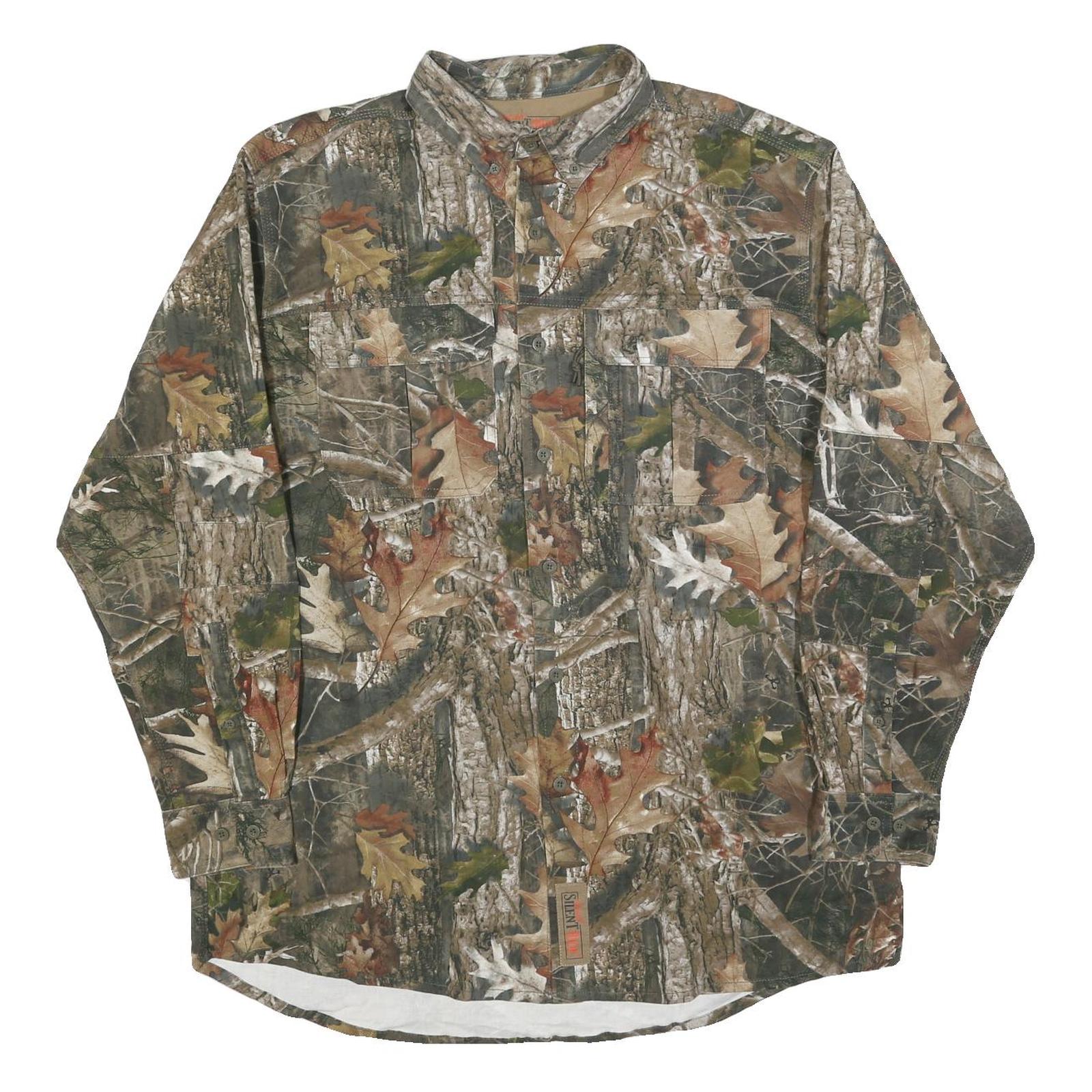 RED HEAD Mens Camouflage Cotton Blend Shirt XL Outdoor Hunting Refurbished - N/A refurbished available on Cerqular