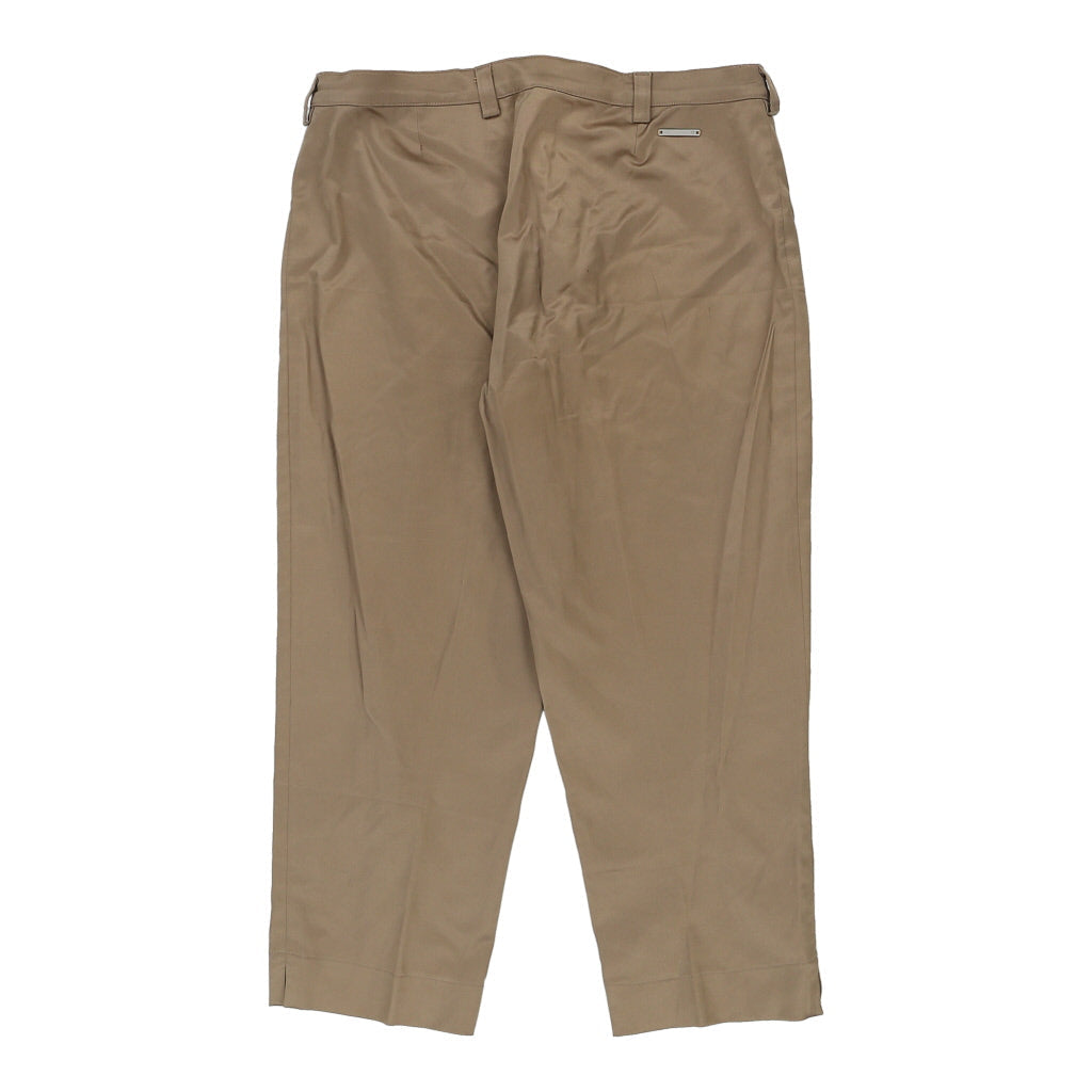 Trussardi Trousers - 30W UK 8 Beige Cotton Refurbished - Thrifted (note: this is a term often used to describe second- refurbished available on Cerqular
