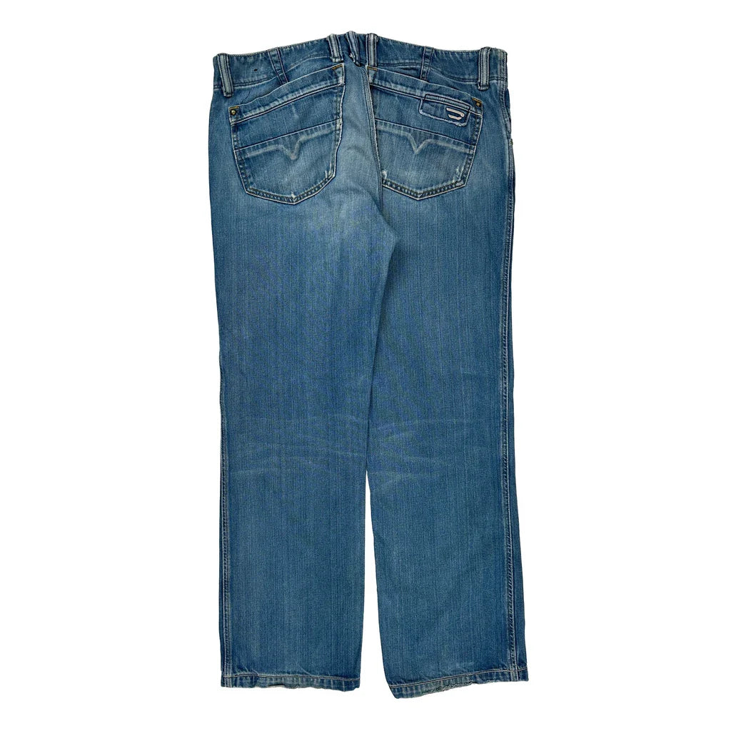 Buy Diesel Jeans - 36W 31L Blue Cotton Refurbished - $60.29 Diesel Jeans - 36W 31L Blue Cotton Refurbished - Thrifted (note: this is a term often used to describe second- refurbished available on Cerqular