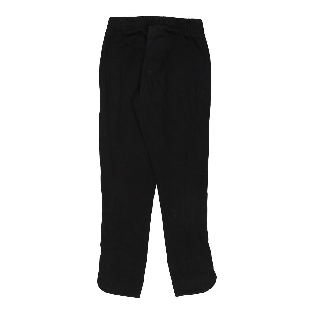 Champion Joggers - Small Black Cotton Blend Refurbished - Thrifted (note: this is a term often used to describe second- refurbished available on Cerqular