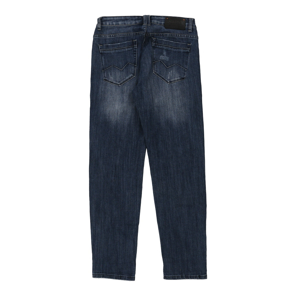 Buy Frankie Malone Jeans - 31W 31L Blue Cotton Refurbished - $14.06 Frankie Malone Jeans - 31W 31L Blue Cotton Refurbished - Thrifted (note: this is a term often used to describe second- refurbished available on Cerqular