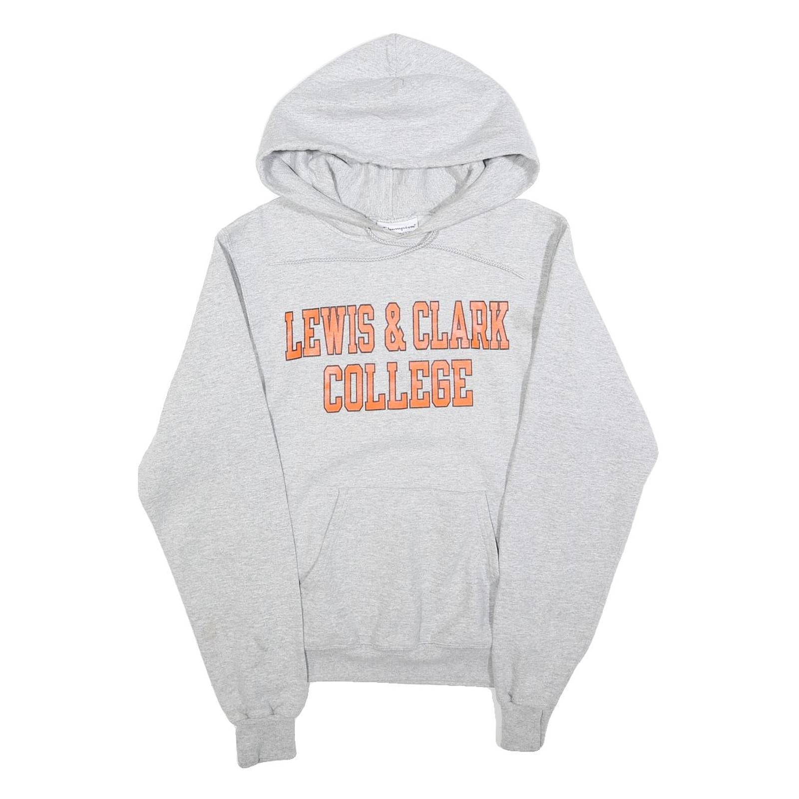 Buy CHAMPION Mens Grey Lewis & Clark College Pullover Hoodie XS Cotton Blend Refurbished - $24.69 CHAMPION Mens Grey Lewis & Clark College Pullover Hoodie XS Cotton Blend Refurbished - N/A refurbished available on Cerqular