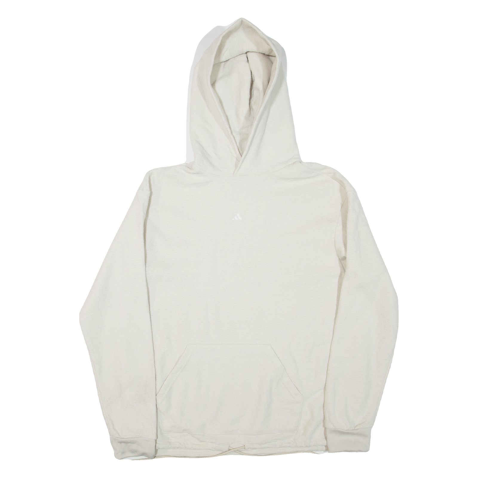 ADIDAS Womens Beige Hoodie L Refurbished - N/A refurbished available on Cerqular