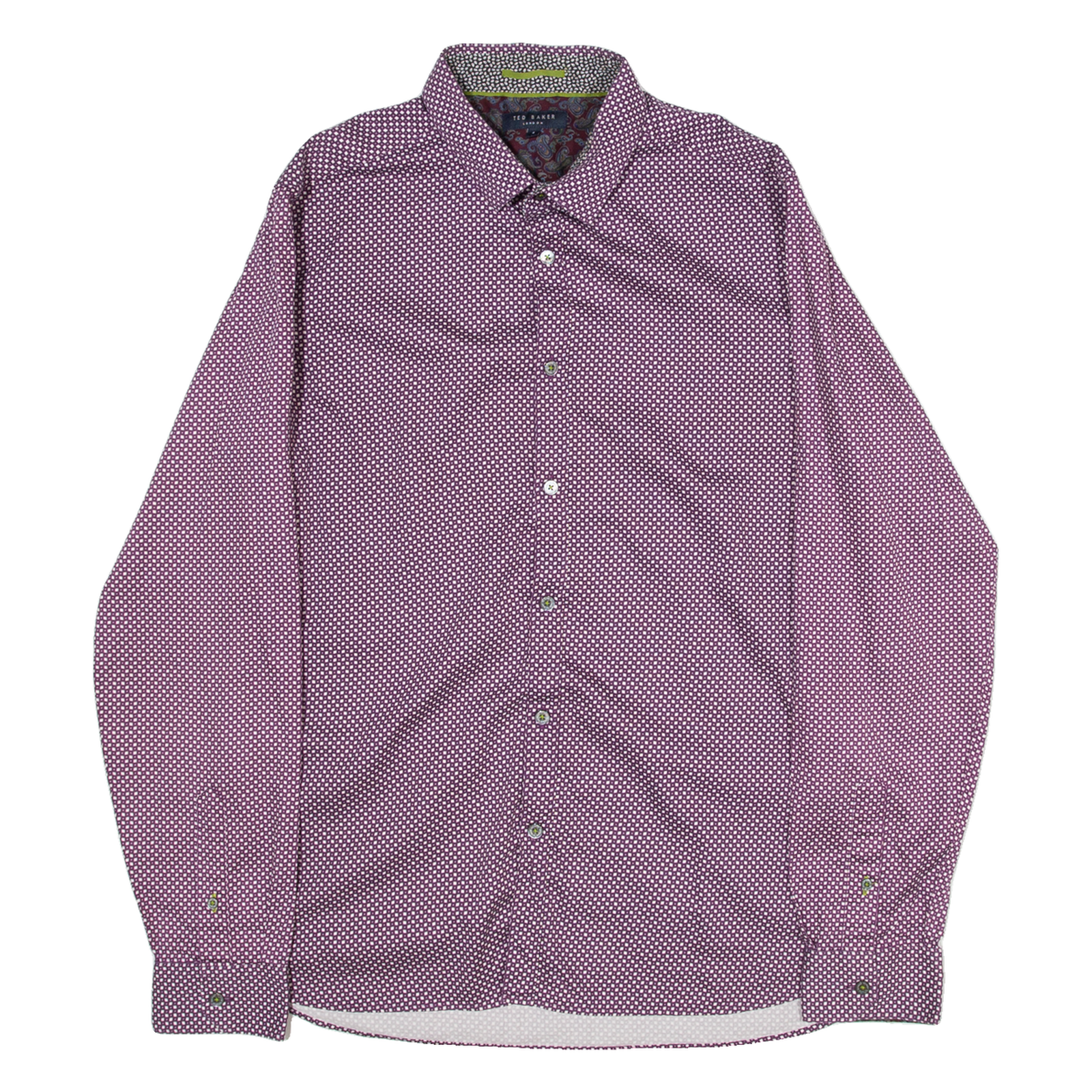 Buy TED BAKER Mens Shirt Purple Long Sleeve M Refurbished - $28.59 TED BAKER Mens Shirt Purple Long Sleeve M Refurbished - N/A refurbished available on Cerqular