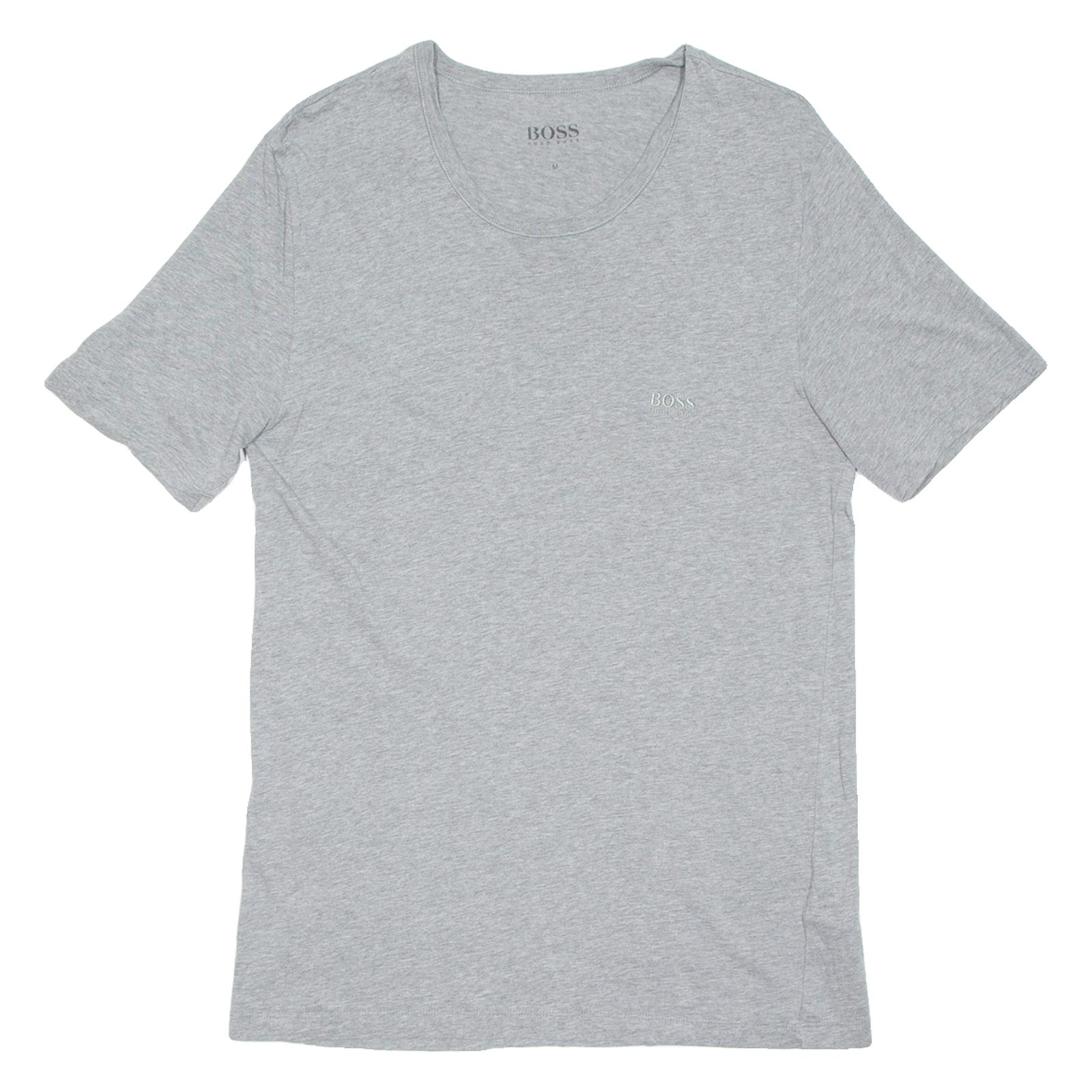 BOSS Mens T-Shirt Grey M Refurbished - N/A refurbished available on Cerqular