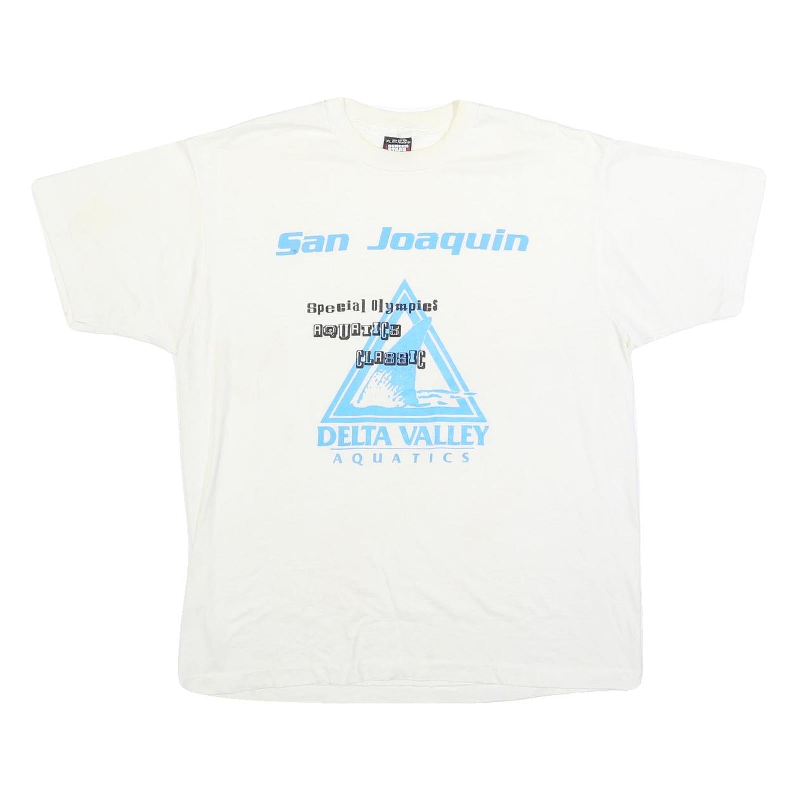 Buy SCREEN STARS BEST Mens White San Joaquin Aquatics Classic XL Short Sleeve Crew Refurbished - $11.69 SCREEN STARS BEST Mens White San Joaquin Aquatics Classic XL Short Sleeve Crew Refurbished - N/A refurbished available on Cerqular