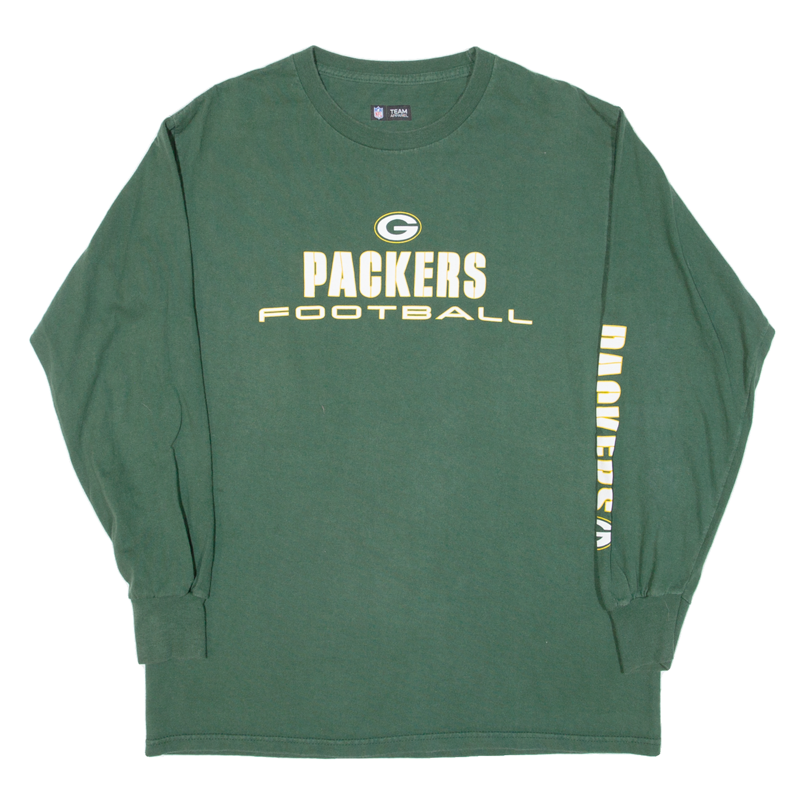 Buy NFL Packers Football Mens T-Shirt Green Long Sleeve USA M Refurbished - $37.69 NFL Packers Football Mens T-Shirt Green Long Sleeve USA M Refurbished - N/A refurbished available on Cerqular