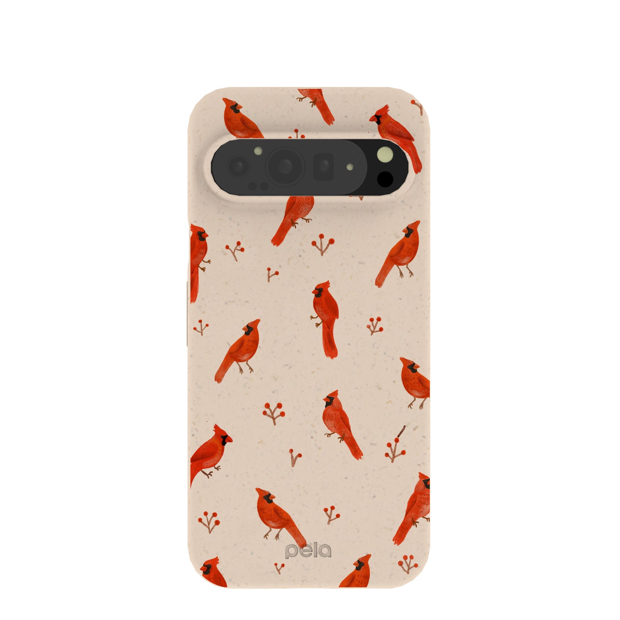 Seashell Cardinals Google Pixel 9 Pro XL Case Refurbished - Pela Case refurbished available on Cerqular