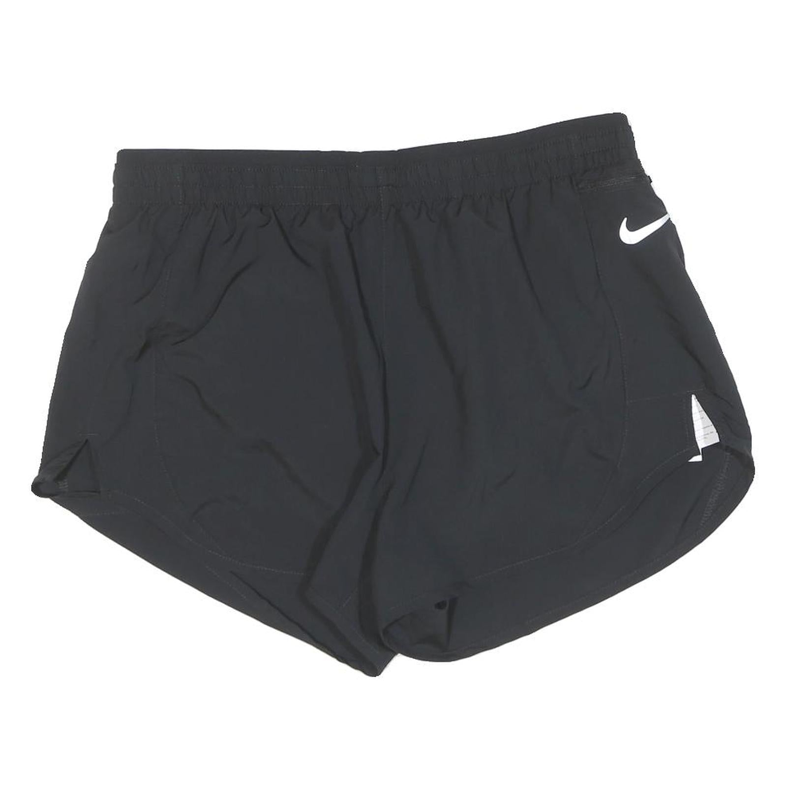 NIKE Womens Shorts Black Casual Polyester Blend M W28 Sports Running Gym Refurbished - N/A refurbished available on Cerqular