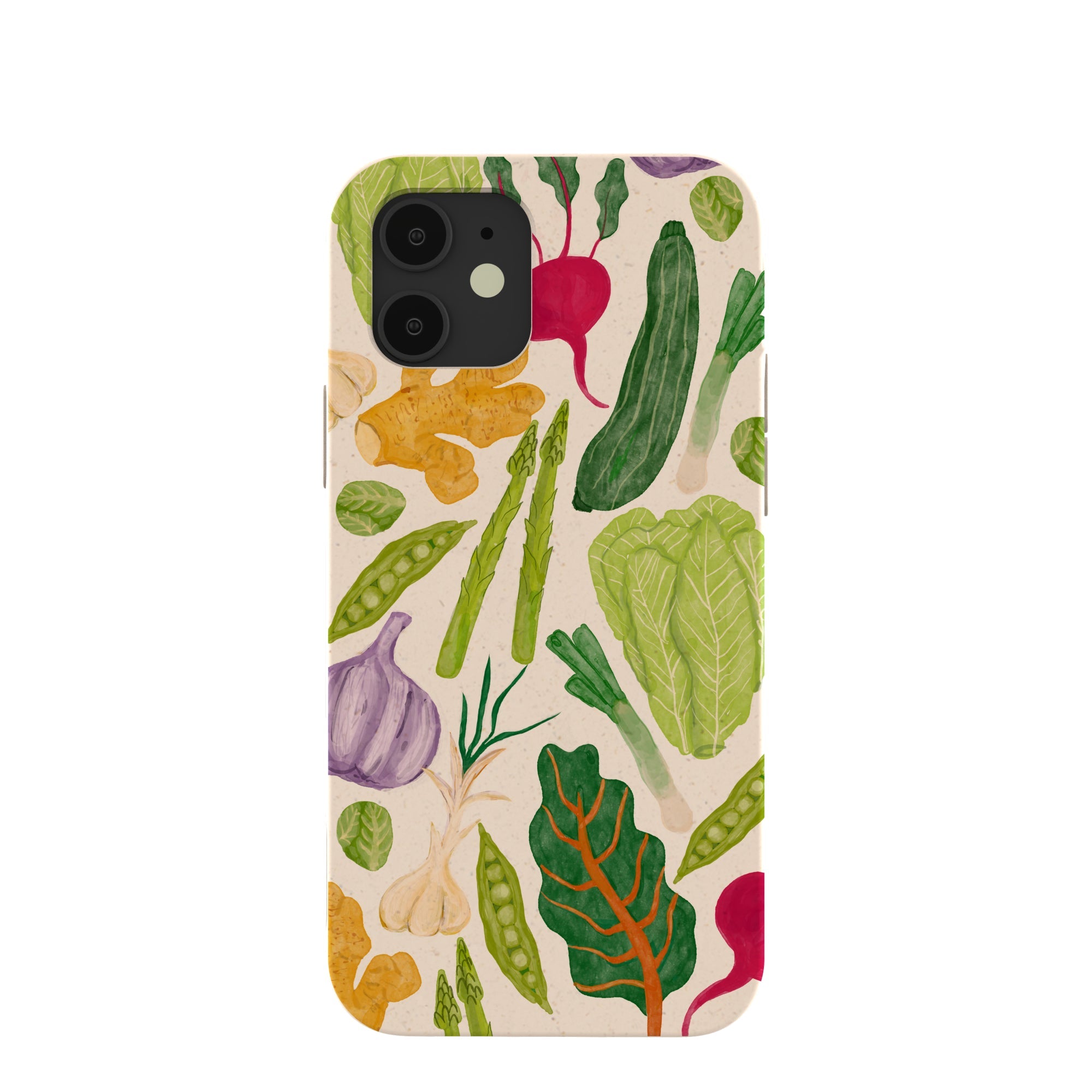 Seashell Veggie Patch iPhone 12/ iPhone 12 Pro Case Refurbished - Pela Case refurbished available on Cerqular