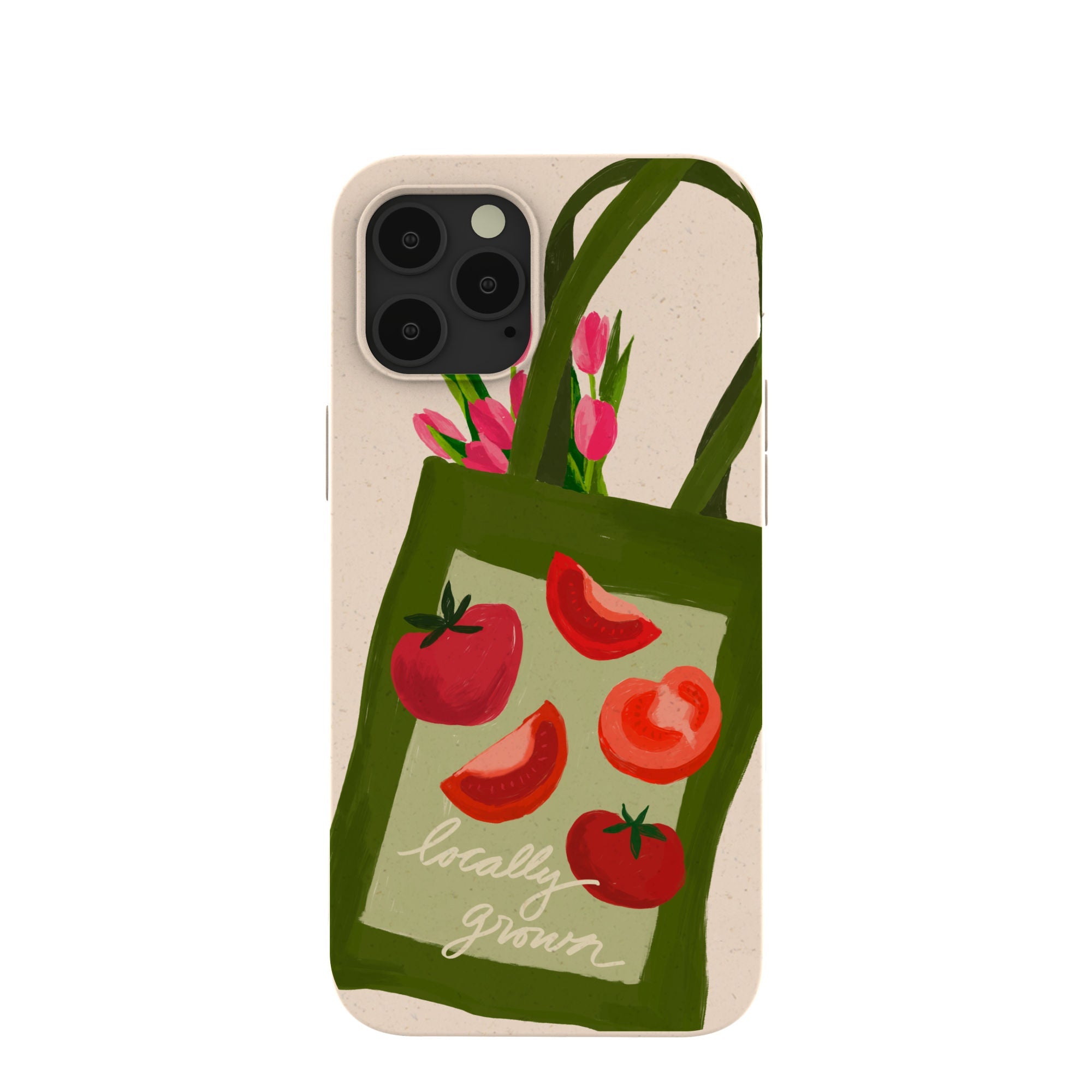 Seashell Market Tote iPhone 12 Pro Max Case Refurbished - Pela Case refurbished available on Cerqular