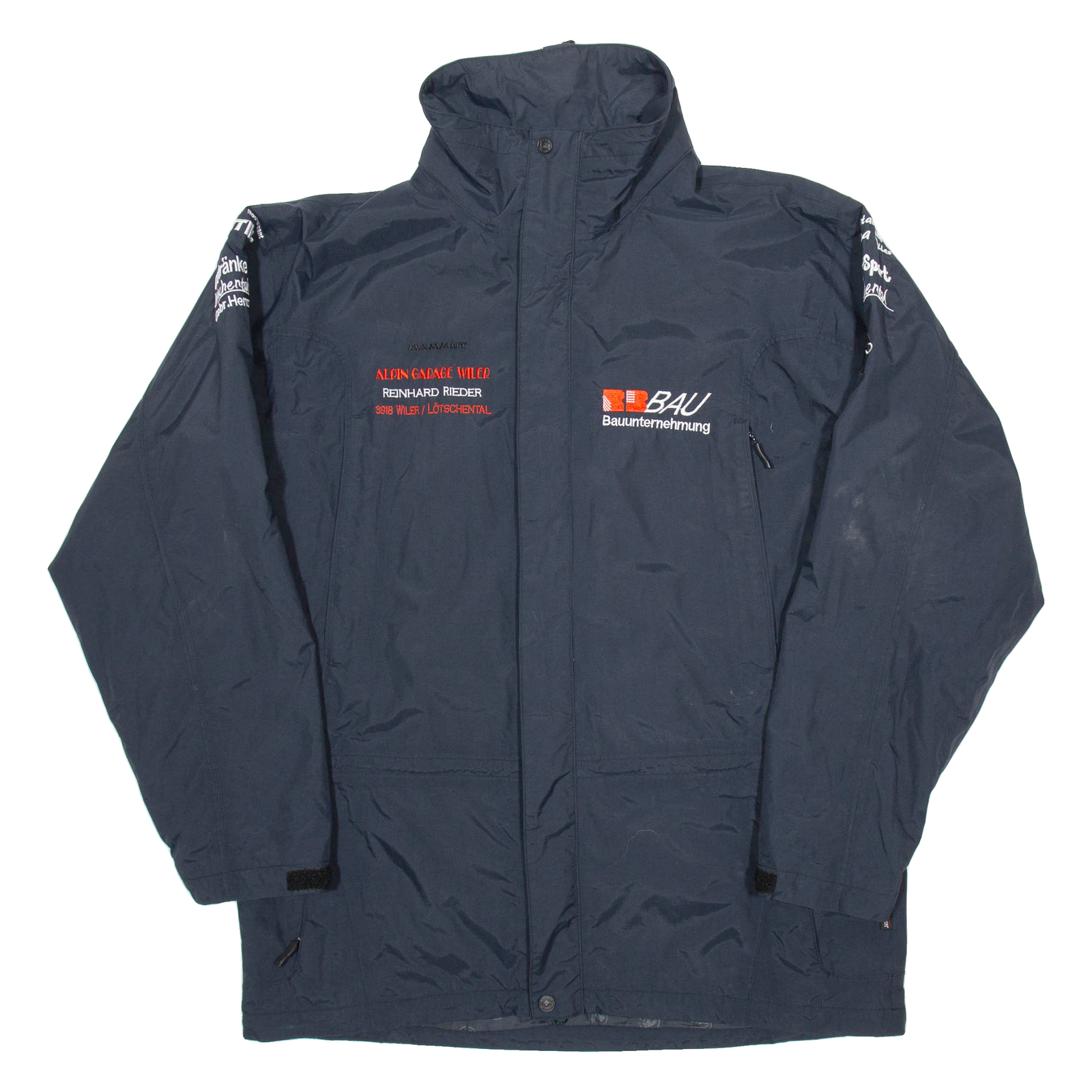 MAMMUT Aldin Garage Wiler Mens Coat Black Nylon XL Refurbished - N/A refurbished available on Cerqular