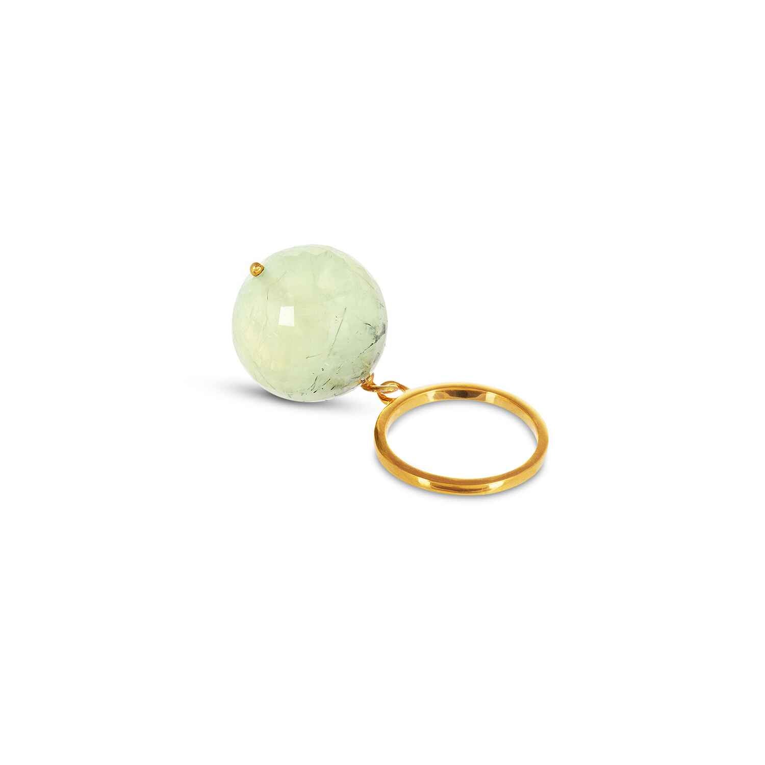 Bubble Green Aventurine Ring (size adjustable) Refurbished - Amadeus (This could refer to multiple things, such as the 1 refurbished available on Cerqular