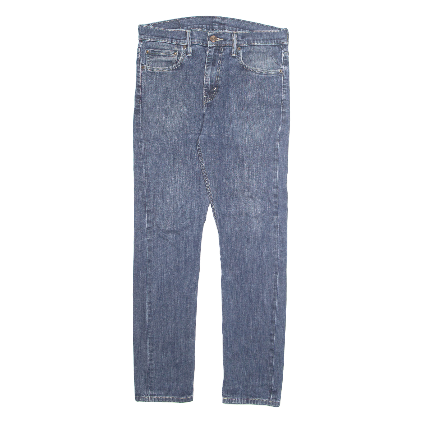 LEVI'S 510 Jeans Mens Blue Slim Skinny Stone Wash W32 L32 Refurbished - N/A refurbished available on Cerqular