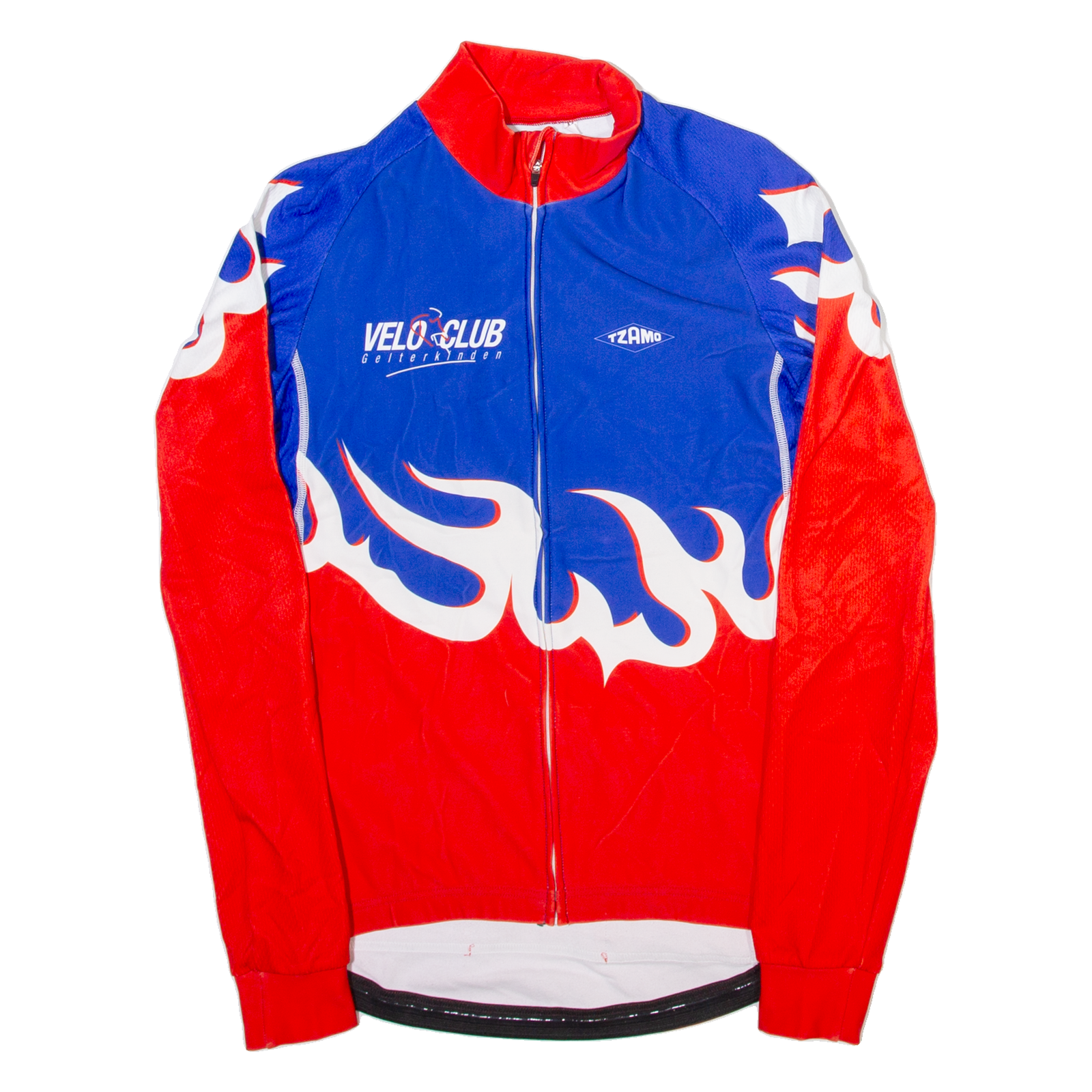 TZAMO Full Zip Mens Jersey Blue Long Sleeve M Refurbished - N/A refurbished available on Cerqular
