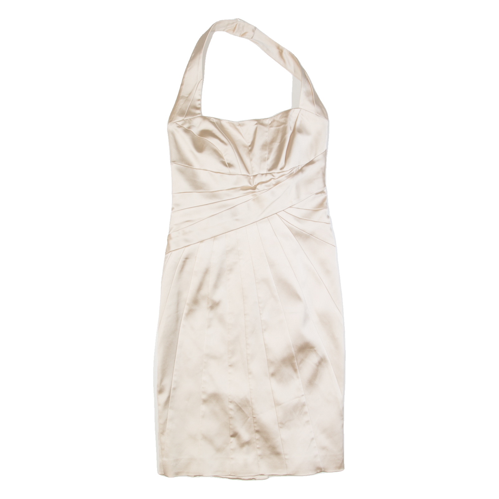 KAREN MILLEN Womens Bodycon Dress Silver Sleeveless Knee Length UK 12 Refurbished - N/A refurbished available on Cerqular