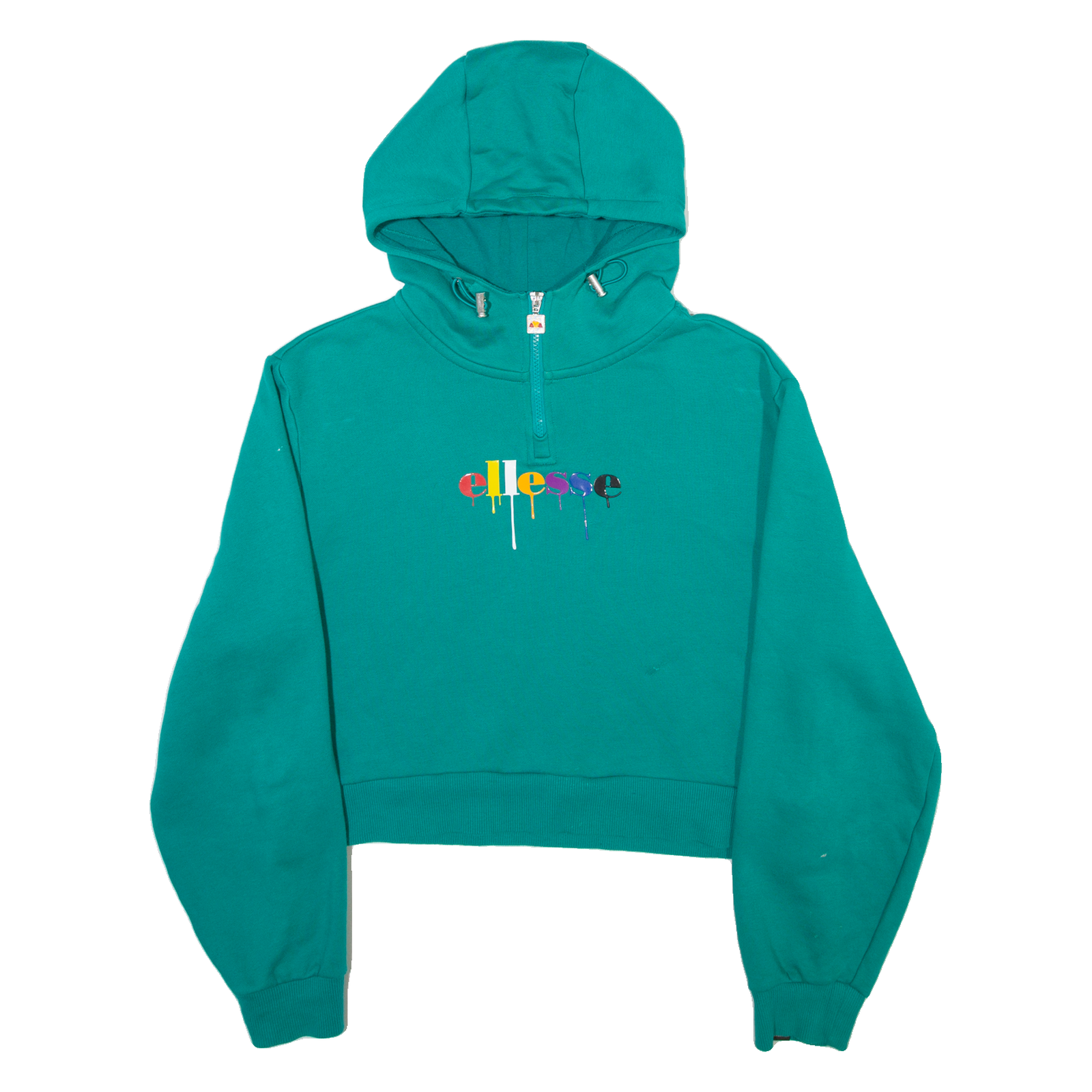 ELLESSE Womens Green Hoodie UK 14 Refurbished - N/A refurbished available on Cerqular