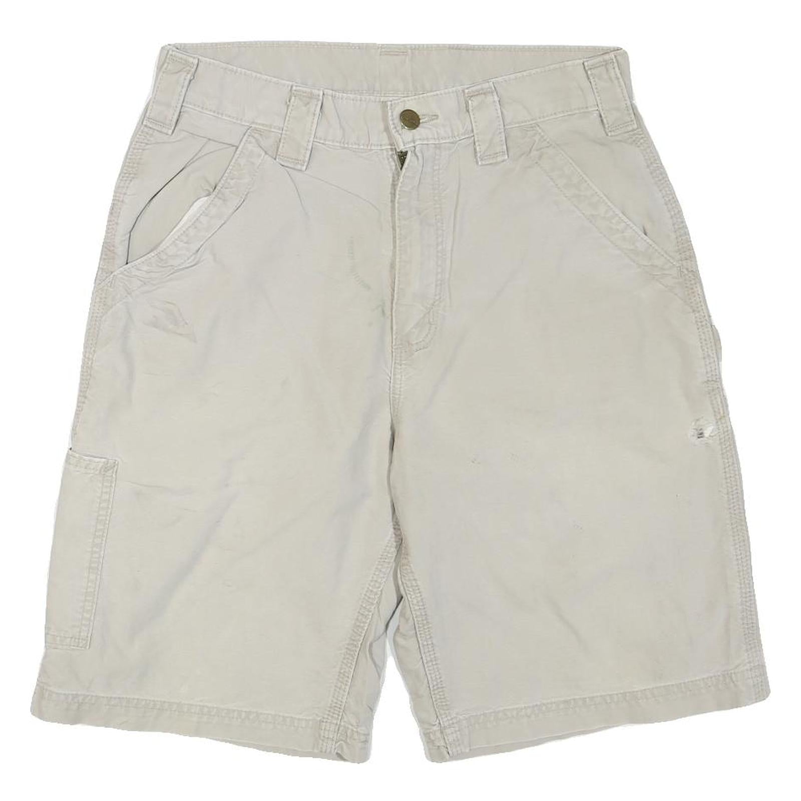 Buy CARHARTT Mens Shorts Beige Casual Plain M W30 Cotton Blend Workwear Refurbished - $32.49 CARHARTT Mens Shorts Beige Casual Plain M W30 Cotton Blend Workwear Refurbished - N/A refurbished available on Cerqular