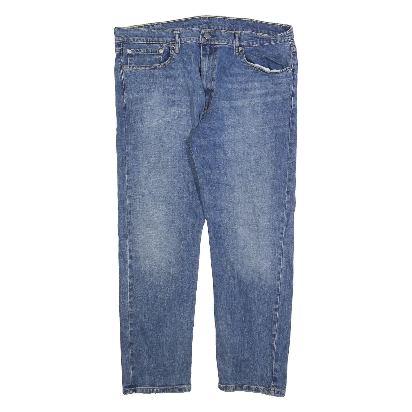 LEVI'S 502 Mens Regular Jeans Denim Medium W38 L27 Classic Fit Zip Closure Refurbished - N/A refurbished available on Cerqular