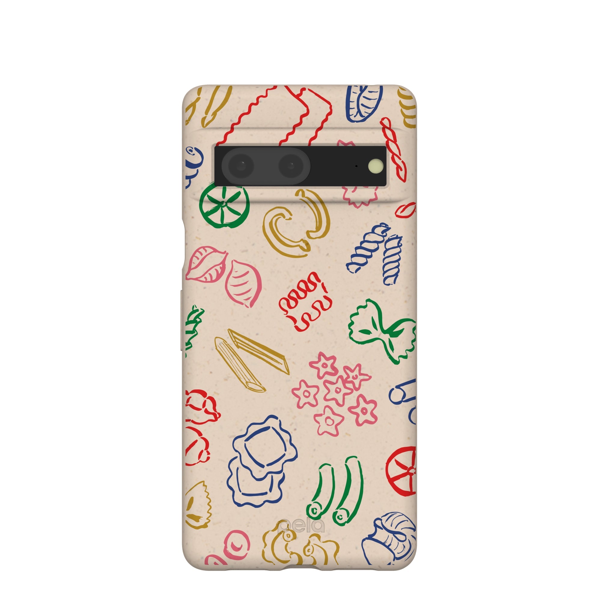 Seashell Carbs Google Pixel 7 Case Refurbished - Pela Case refurbished available on Cerqular