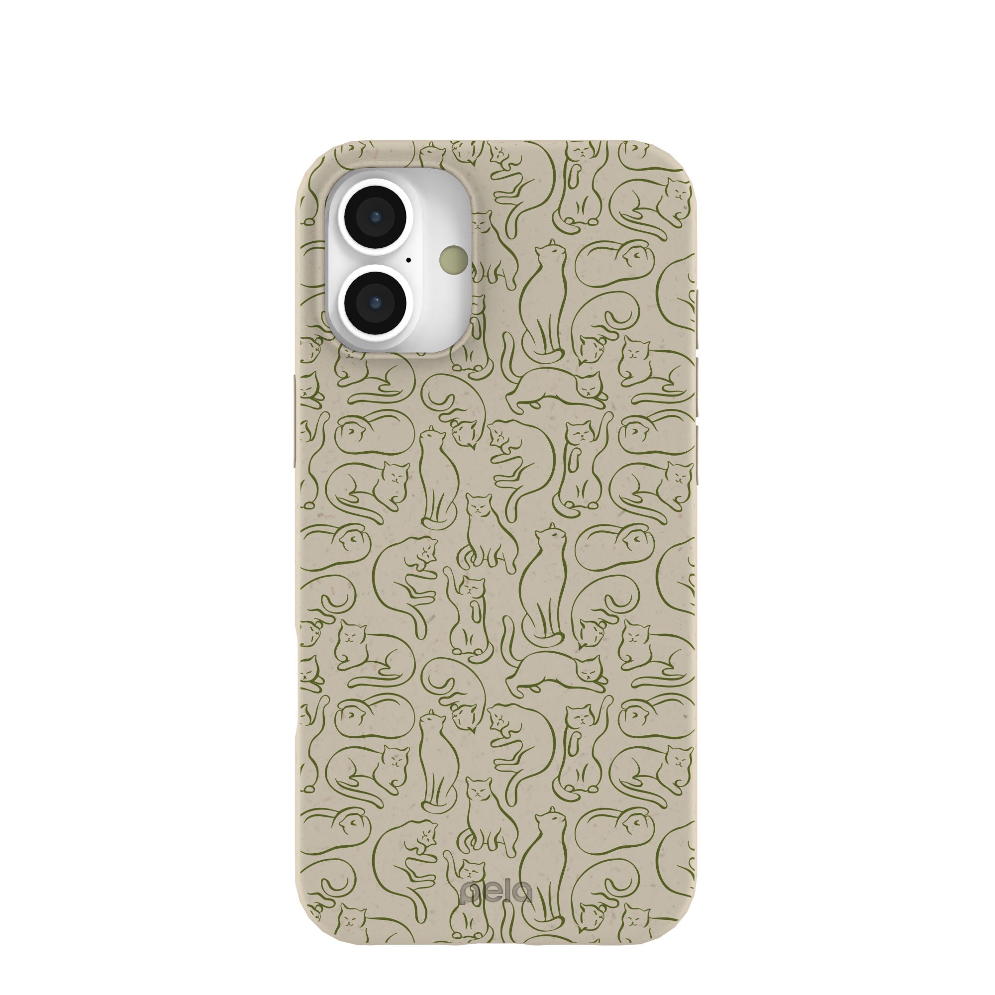 London Fog Say Meow iPhone 16 Plus Case Refurbished - Pela Case refurbished available on Cerqular