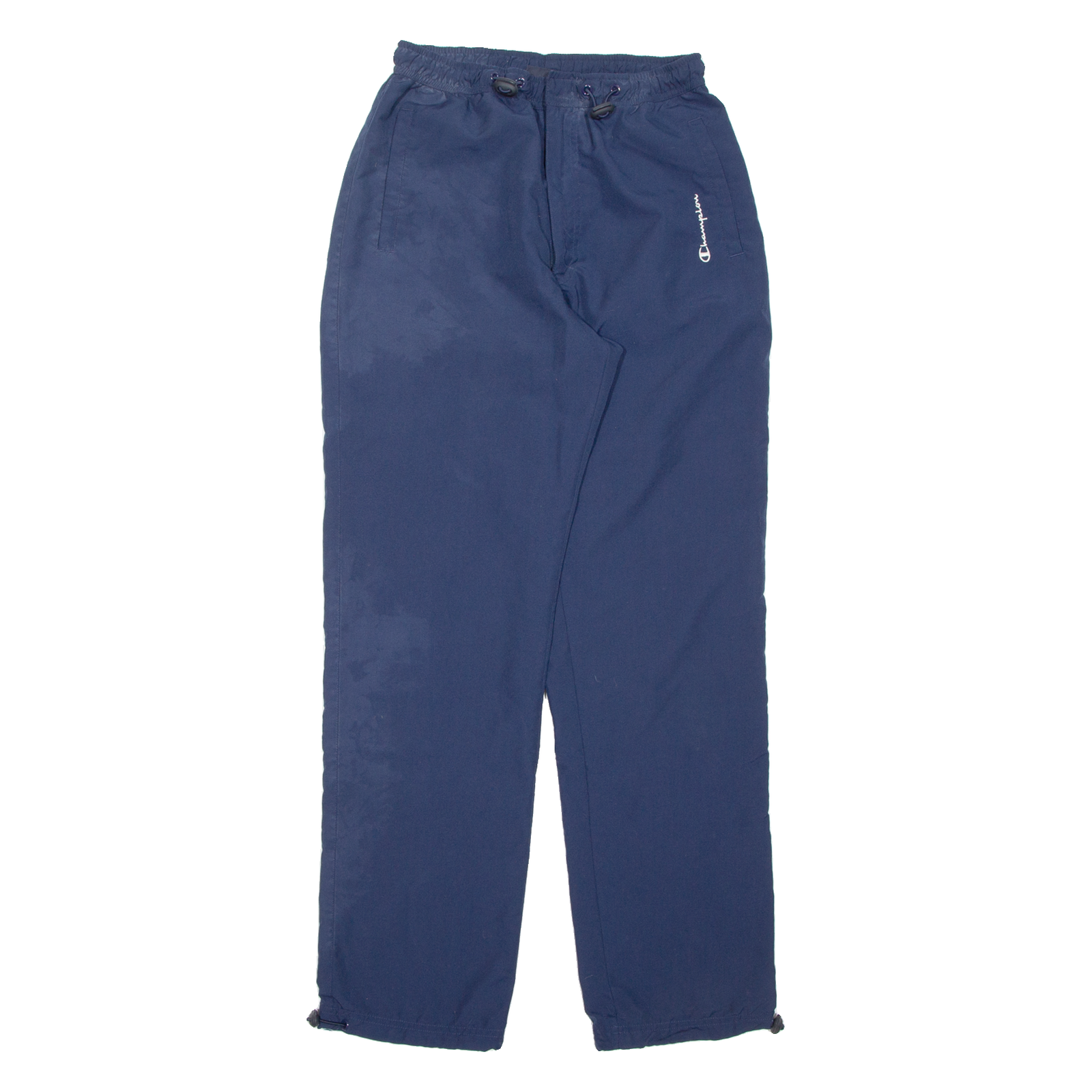 CHAMPION Lined Mens Track Pants Blue Wide-Leg S W25 L30 Refurbished - N/A refurbished available on Cerqular