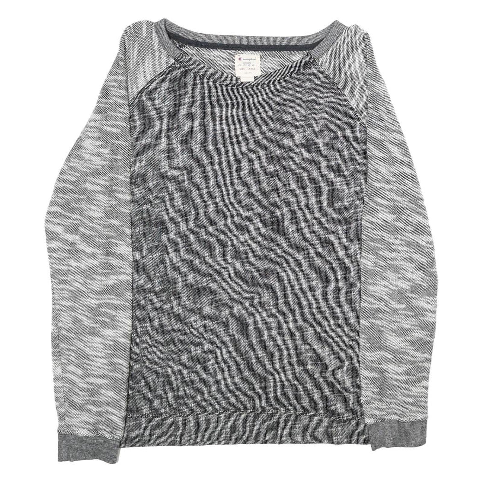 Buy CHAMPION Mens Grey Patterned Cotton Pullover Crew Neck Jumper L Casual Comfort Refurbished - $33.79 CHAMPION Mens Grey Patterned Cotton Pullover Crew Neck Jumper L Casual Comfort Refurbished - N/A refurbished available on Cerqular