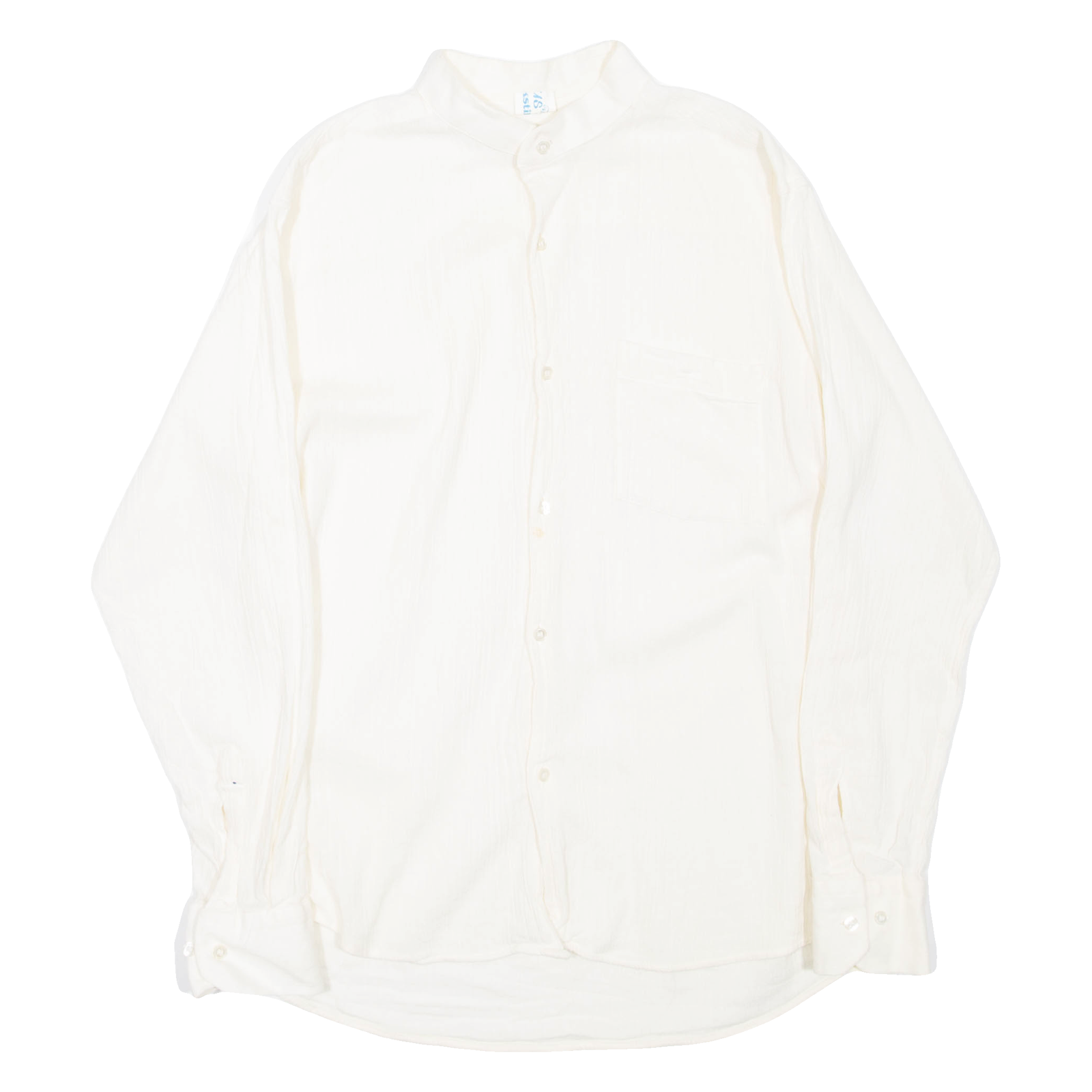 Womens Shirt Cream High Neck Long Sleeve L Refurbished - N/A refurbished available on Cerqular