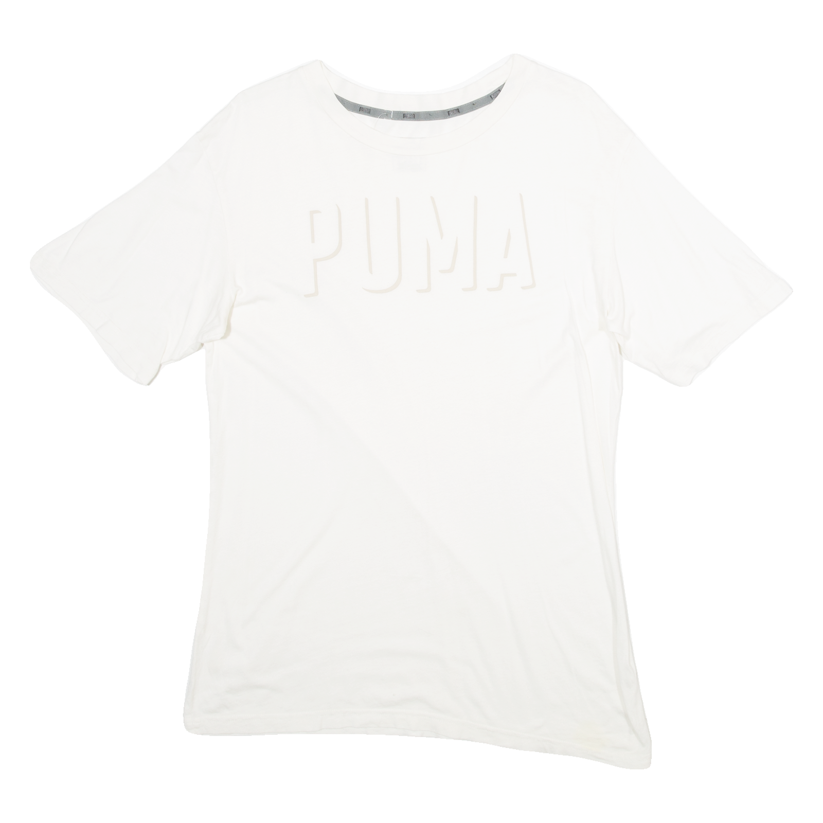 PUMA Womens T-Shirt White UK 10 Refurbished - N/A refurbished available on Cerqular