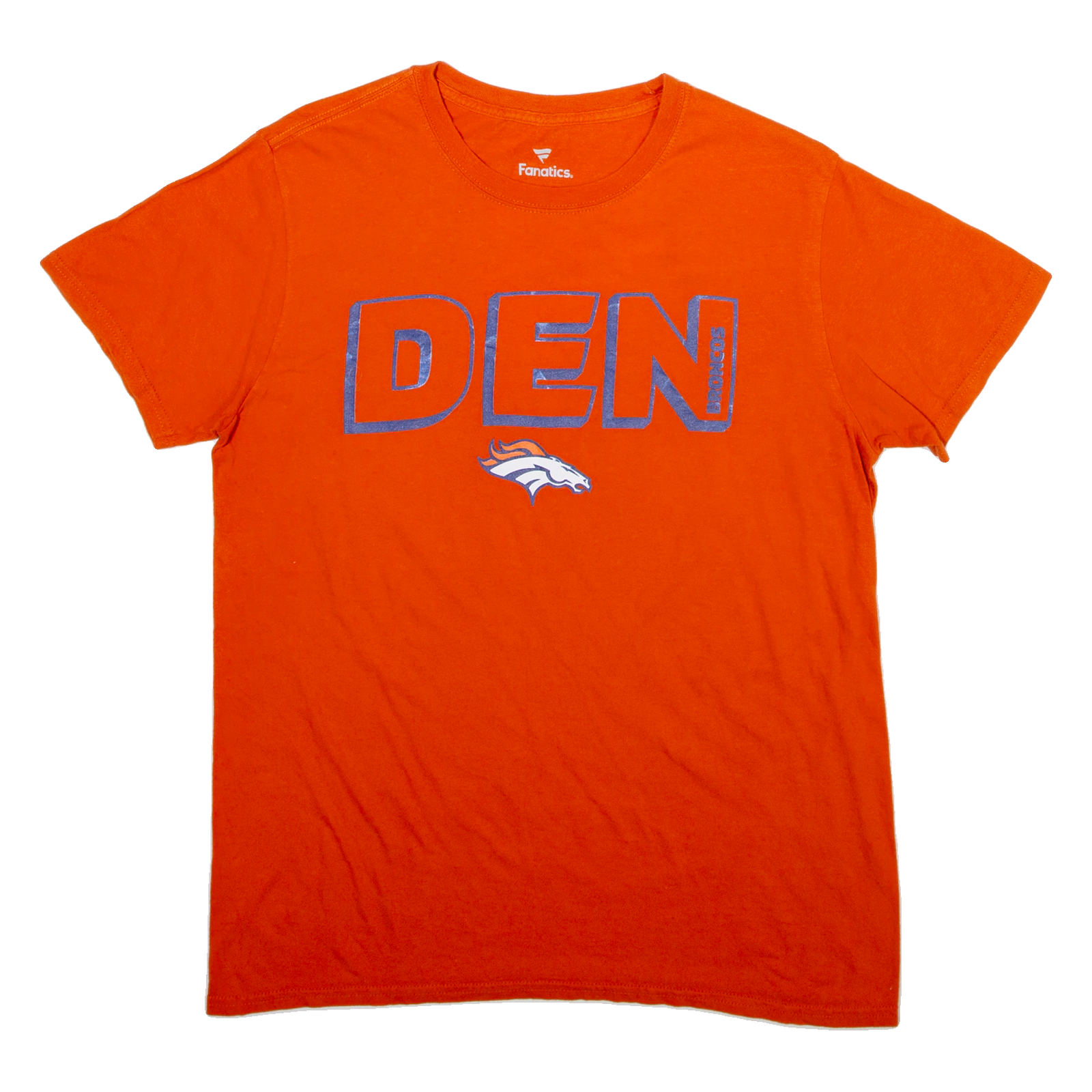 Buy FANATICS Denver Broncos Mens T-Shirt Orange USA M Refurbished - $12.99 FANATICS Denver Broncos Mens T-Shirt Orange USA M Refurbished - N/A refurbished available on Cerqular
