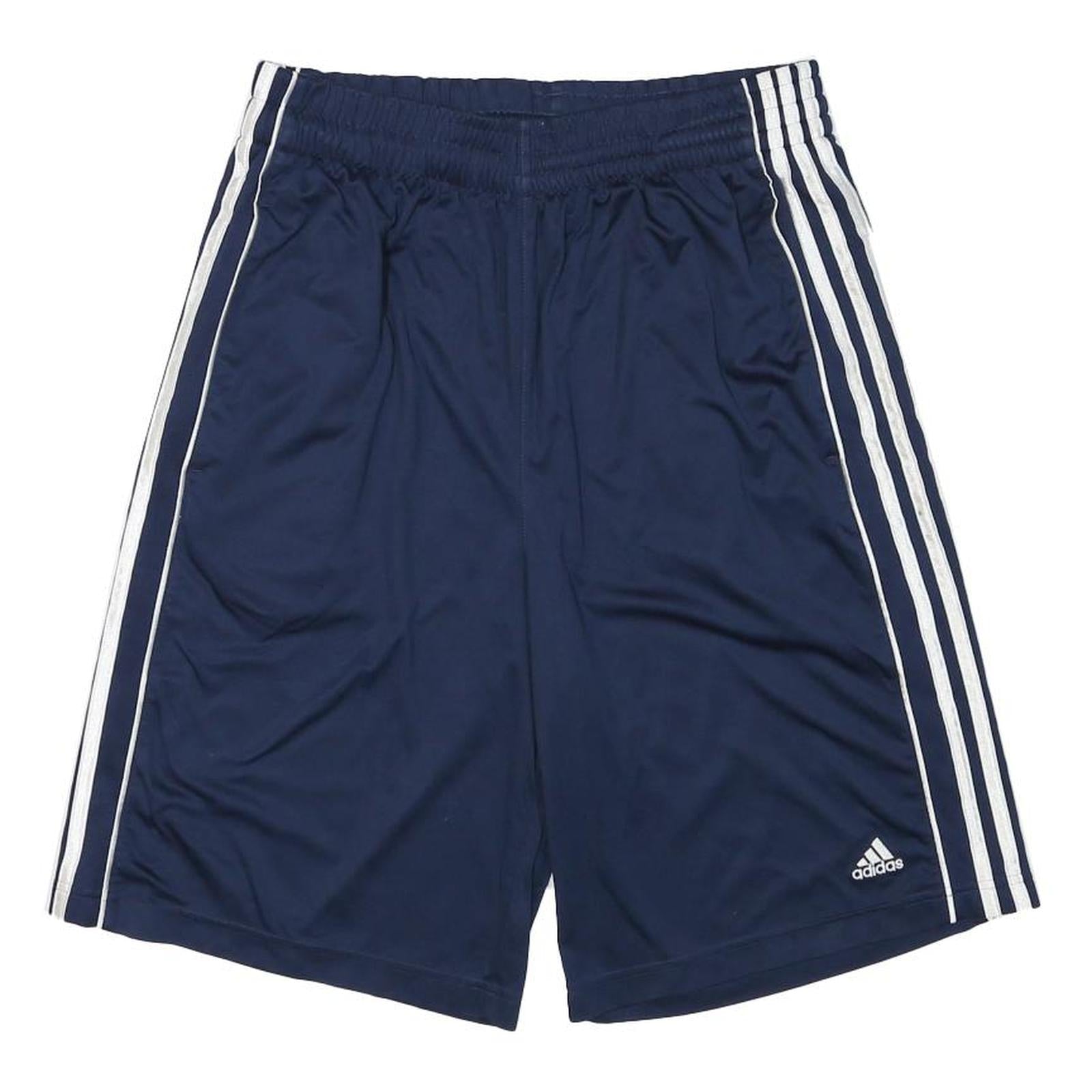 ADIDAS Mens Shorts Navy Blue Polyester Blend S W28 Sports Casual Athletic Gym Refurbished - N/A refurbished available on Cerqular