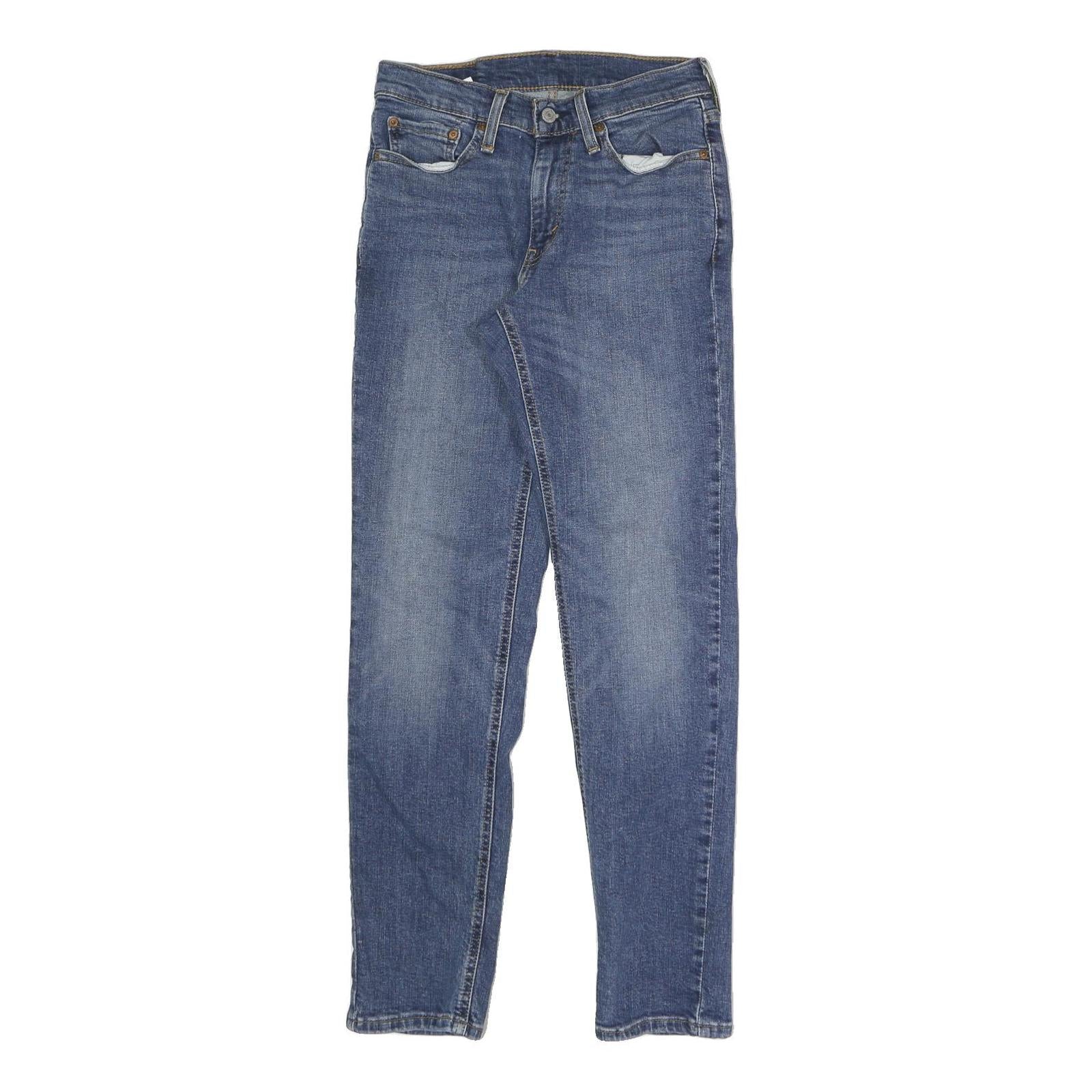 LEVI'S 511 Mens Slim Blue Denim Medium Wash Jeans W26 L29 Zip Classic Fit Refurbished - N/A refurbished available on Cerqular