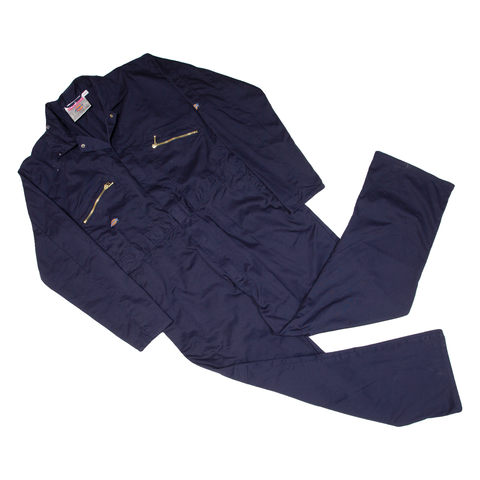 DICKIES Redhawk Workwear Mens Boiler Suit Blue Relaxed L W40 L28 Refurbished - N/A refurbished available on Cerqular