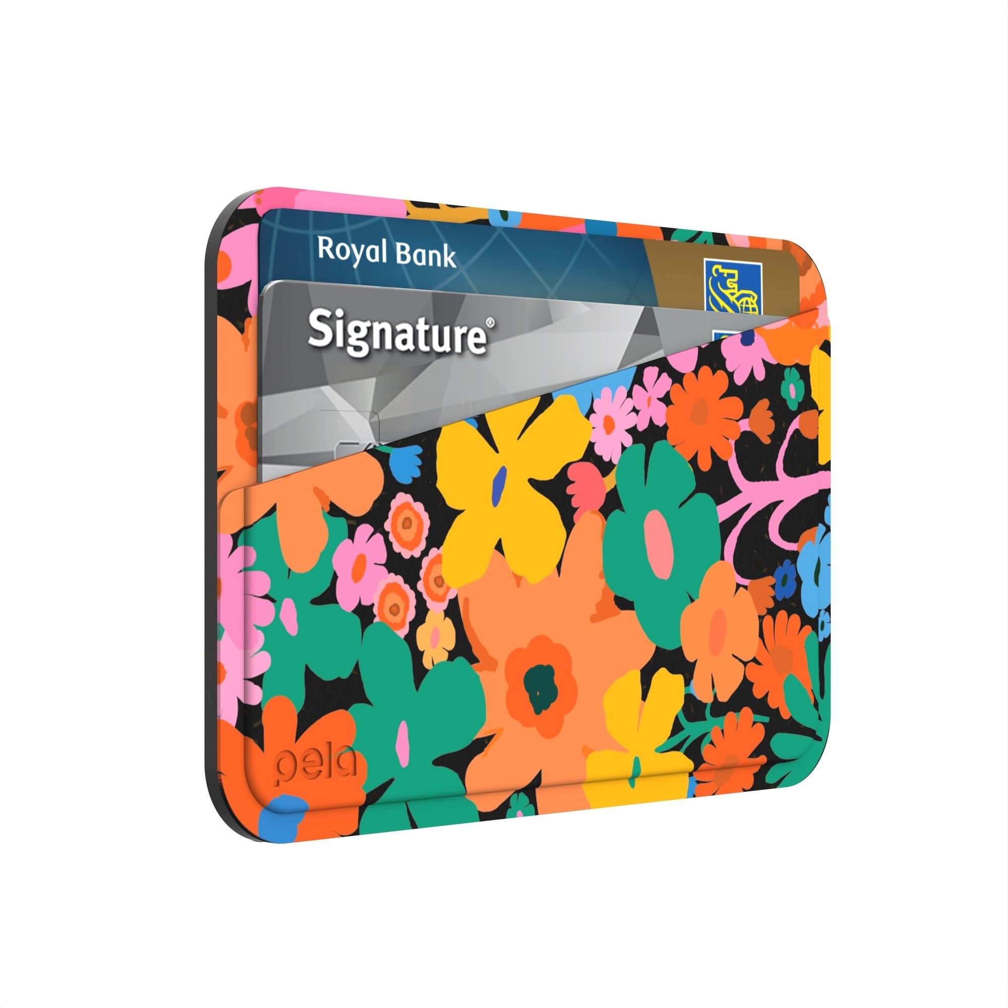 Black Bright Spring Mini Wallet Refurbished - Pela Case refurbished available on Cerqular