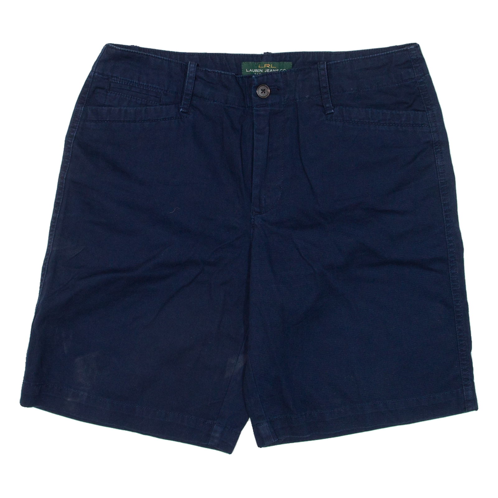RALPH LAUREN Womens Jorts Shorts Blue Relaxed UK 8 W33 Refurbished - N/A refurbished available on Cerqular