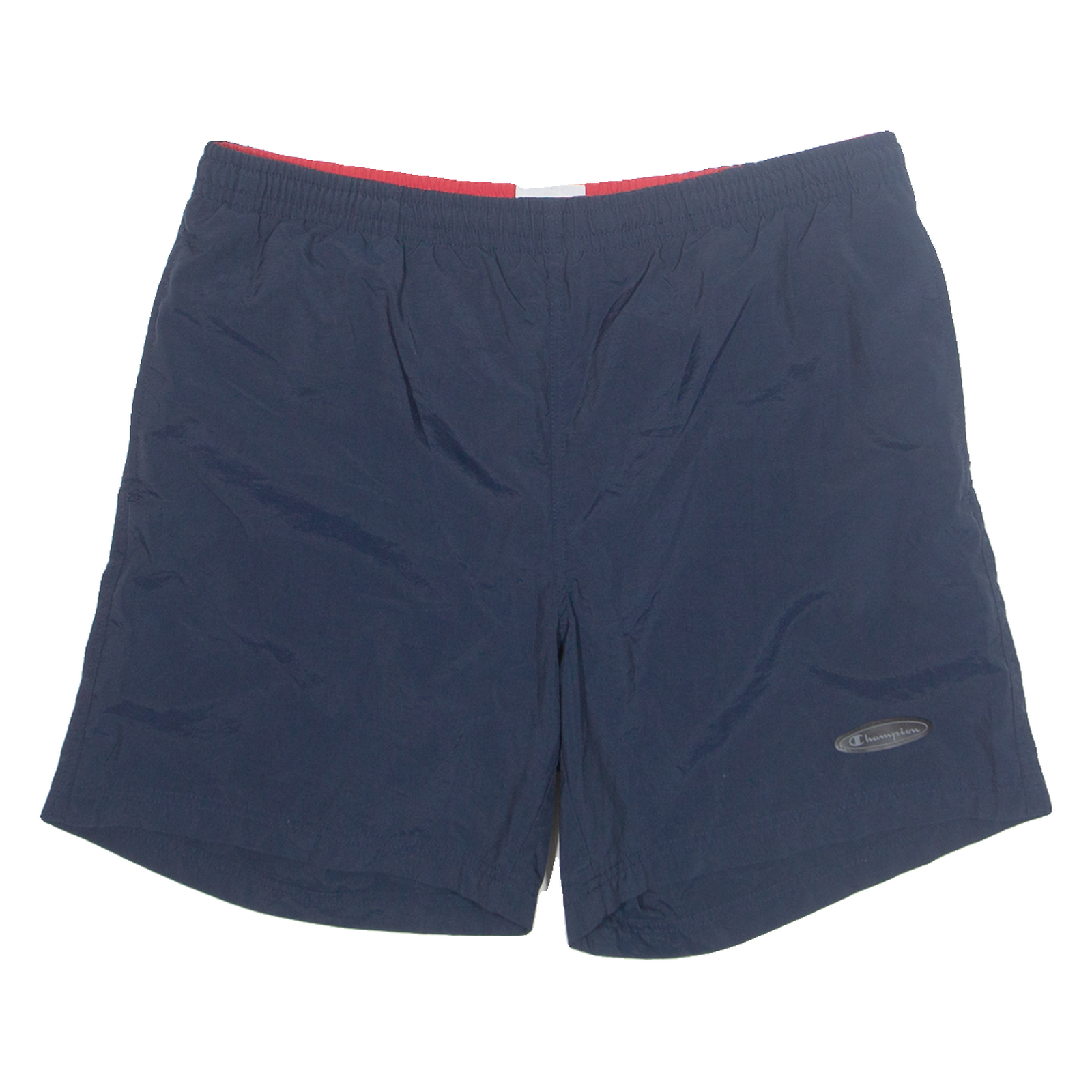 CHAMPION Mesh Lined Mens Swimming Shorts Blue Relaxed M W34 Refurbished - N/A refurbished available on Cerqular