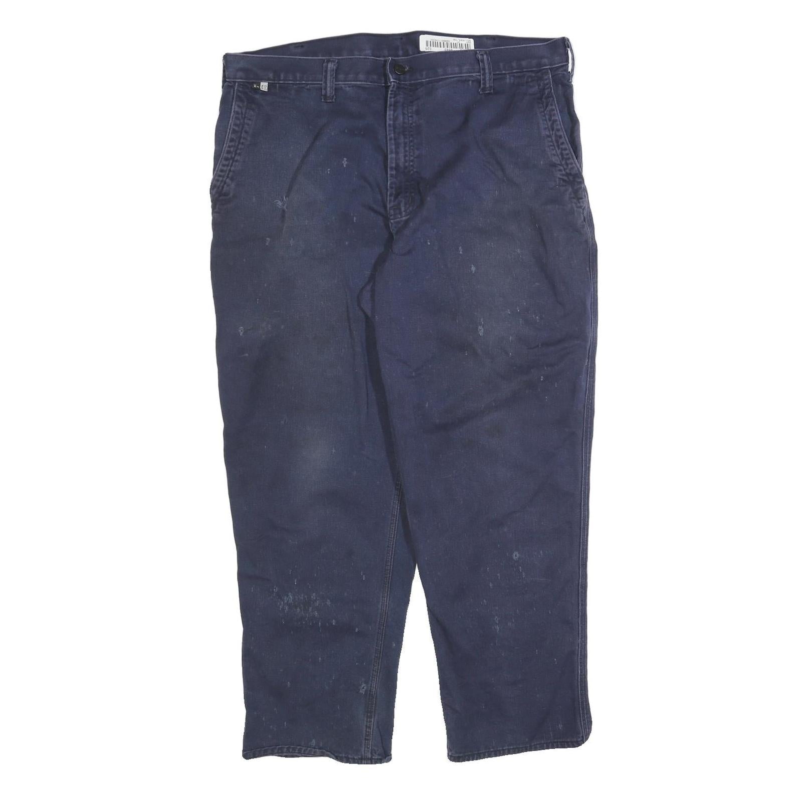 Buy CARHARTT Mens Cotton Blend Blue Relaxed Straight Trousers W40 L30 Workwear Refurbished - $49.39 CARHARTT Mens Cotton Blend Blue Relaxed Straight Trousers W40 L30 Workwear Refurbished - N/A refurbished available on Cerqular