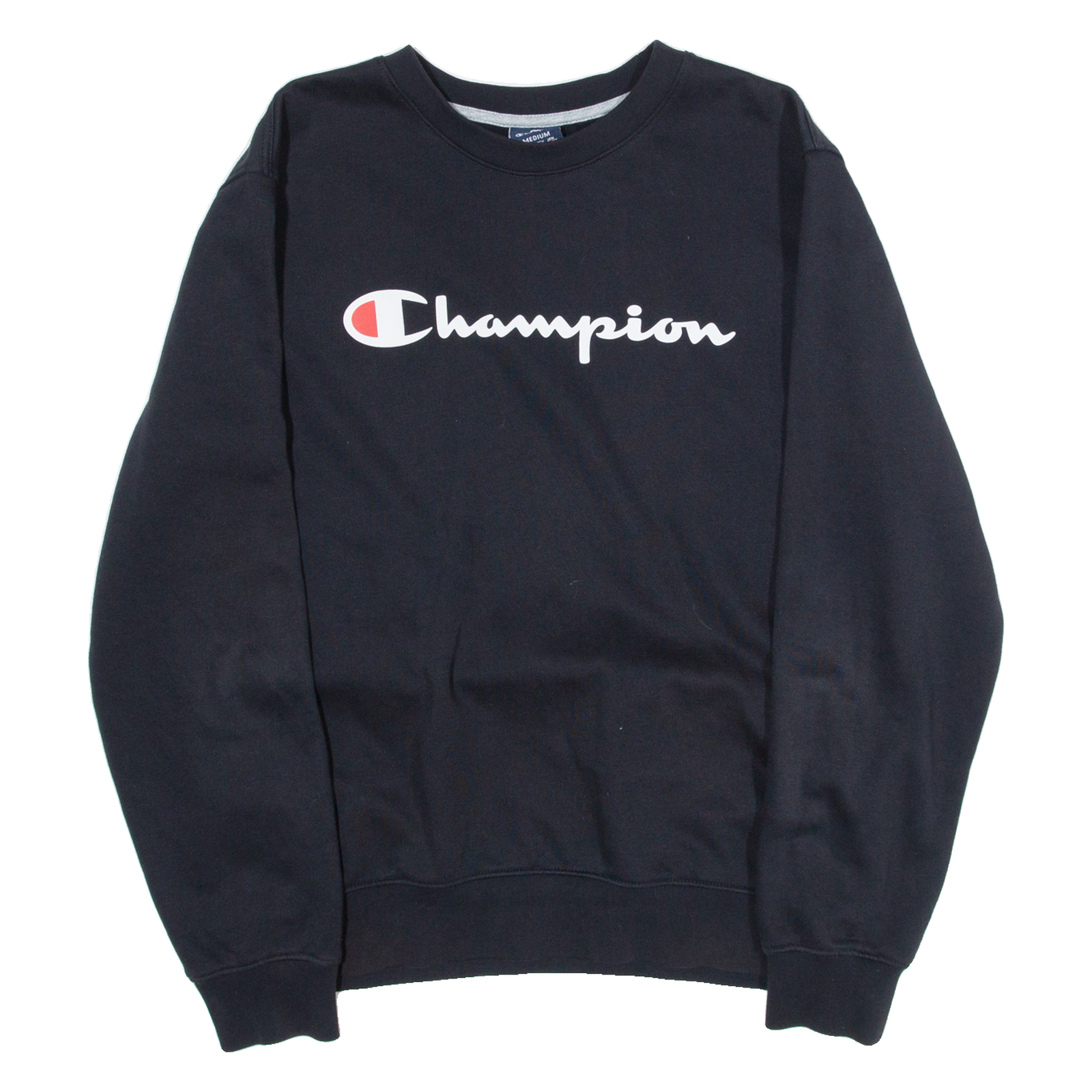 CHAMPION Womens Sweatshirt Black M Refurbished - N/A refurbished available on Cerqular