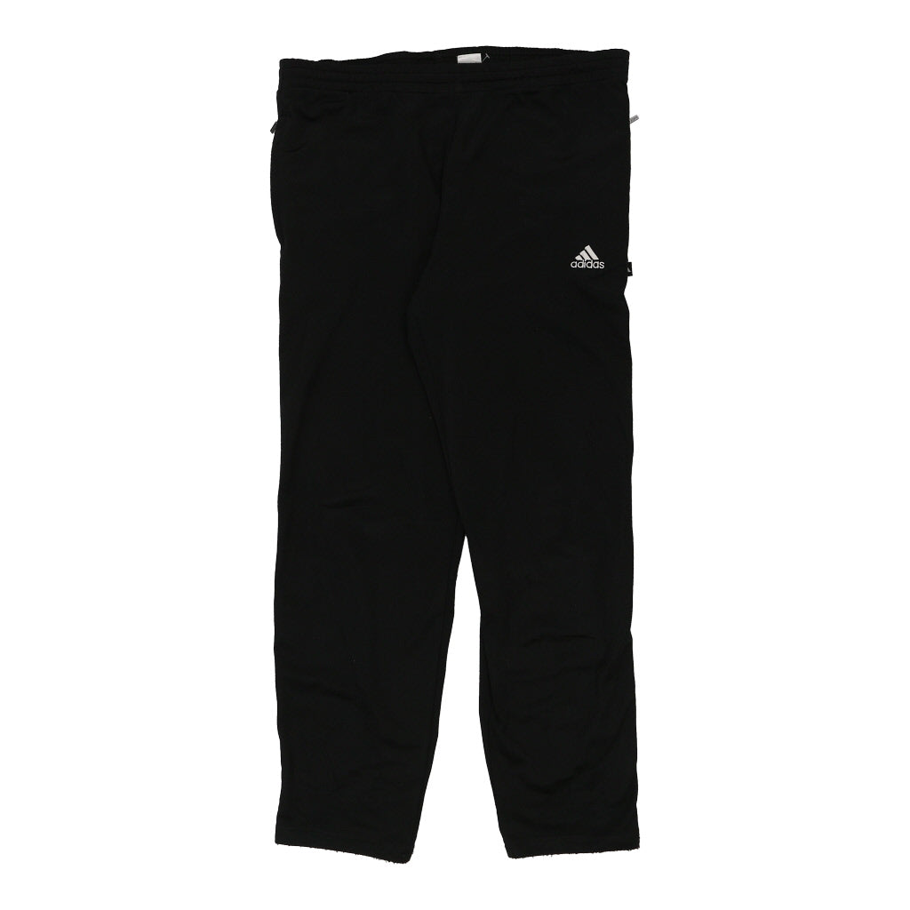 Adidas Tracksuit - 2XL Black Polyester Refurbished - Thrifted (note: this is a term often used to describe second- refurbished available on Cerqular