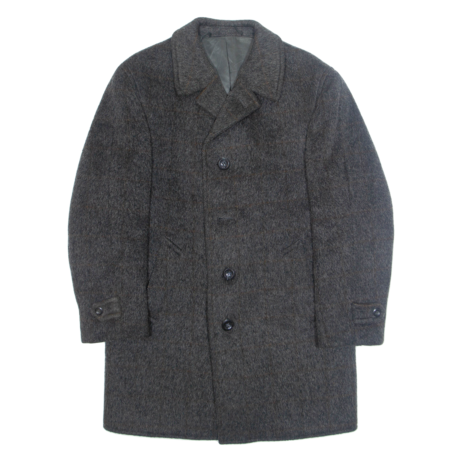 Womens Overcoat Jacket Brown Wool M Refurbished - N/A refurbished available on Cerqular