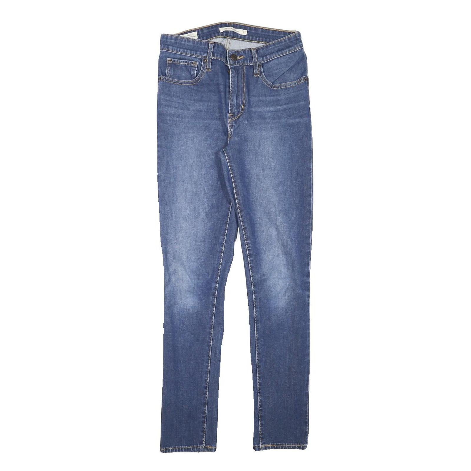 Buy LEVI'S Womens Blue Slim Skinny Denim Medium W24 L27 Stretch Cotton Blend Jeans Refurbished - $41.59 LEVI'S Womens Blue Slim Skinny Denim Medium W24 L27 Stretch Cotton Blend Jeans Refurbished - N/A refurbished available on Cerqular