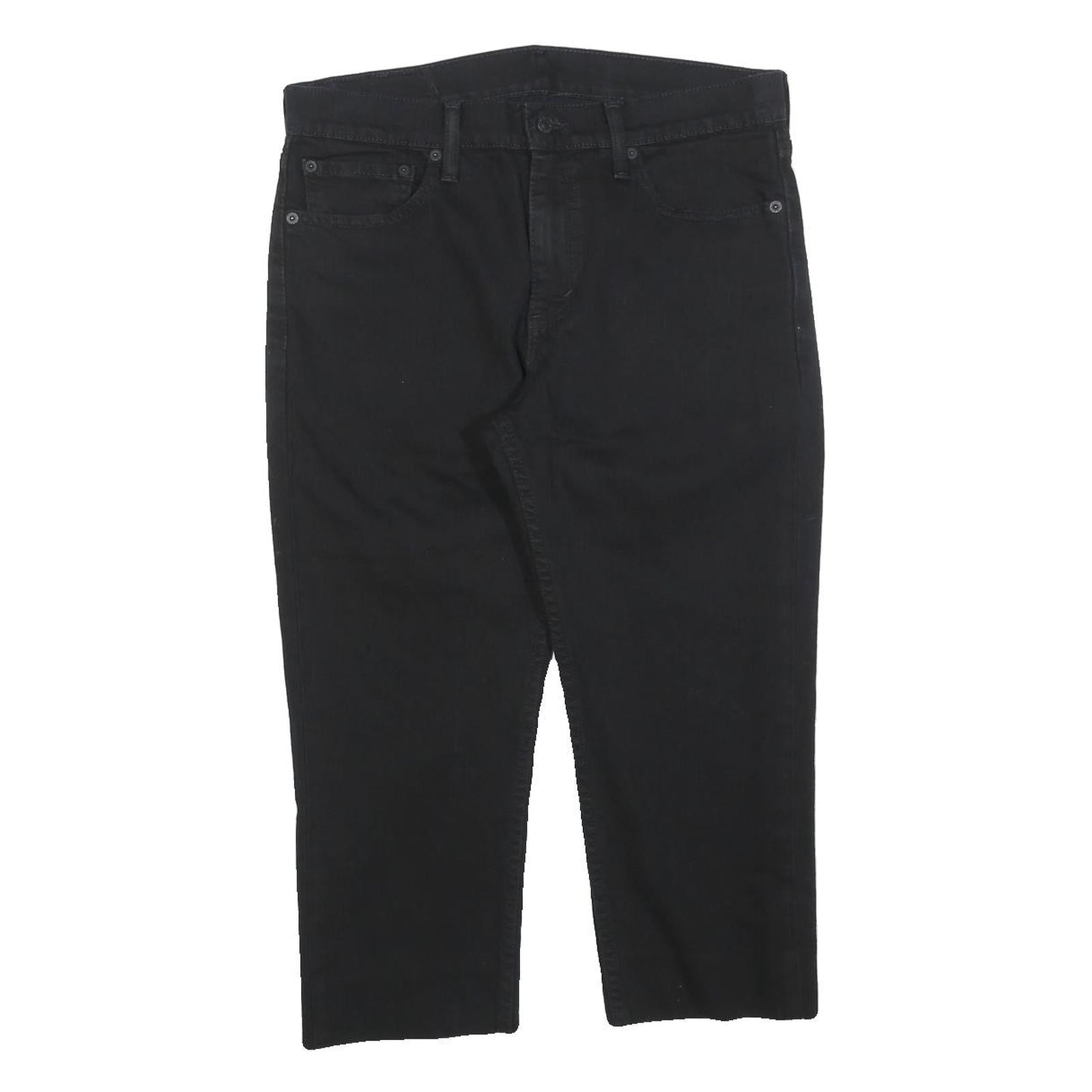 LEVI'S 511 Slim Mens Black Slim Skinny Denim Raw W33 L22 Zip Cotton Blend Jeans Refurbished - N/A refurbished available on Cerqular
